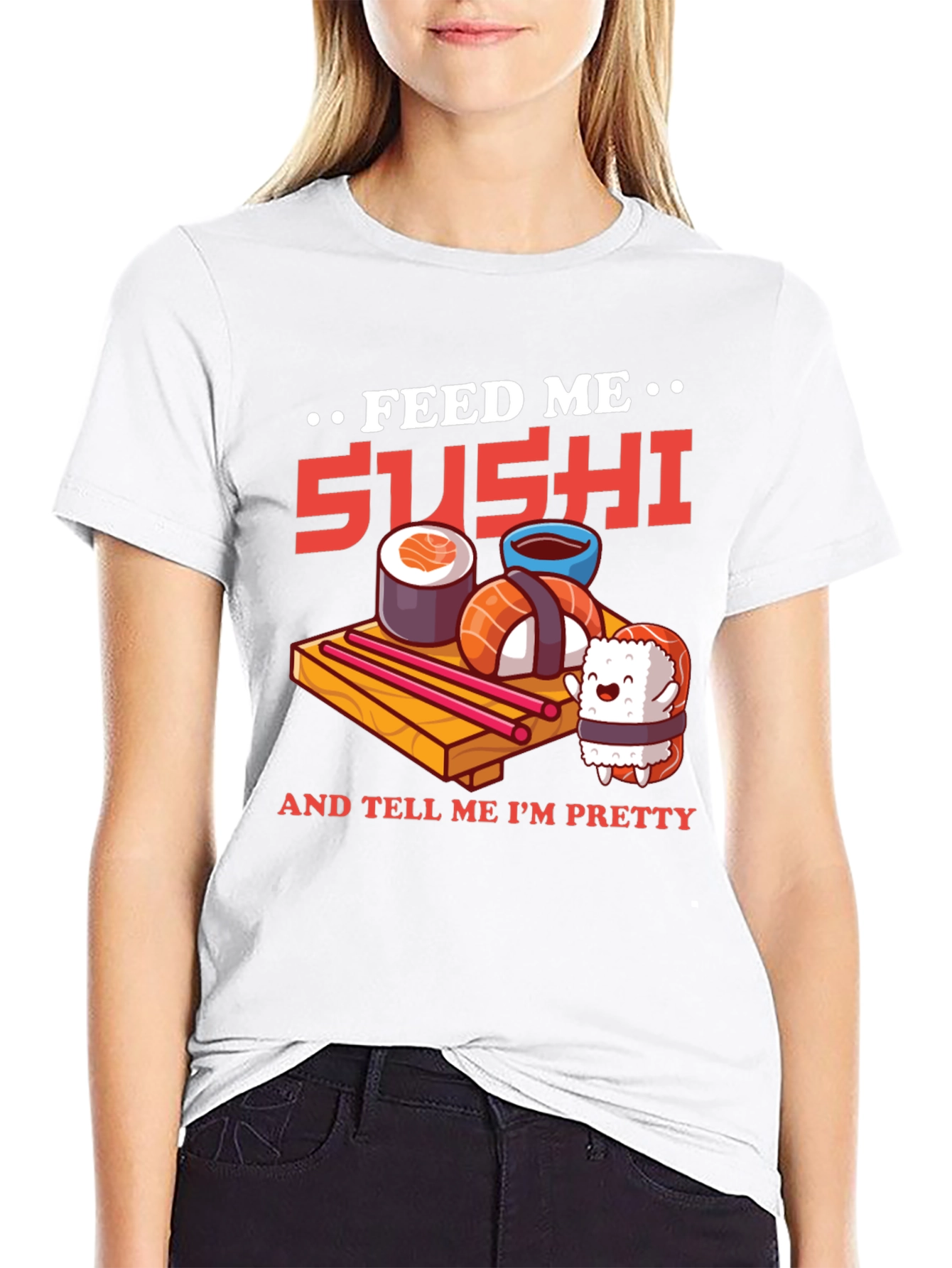 Feed Me Sushi Graphic Tee
