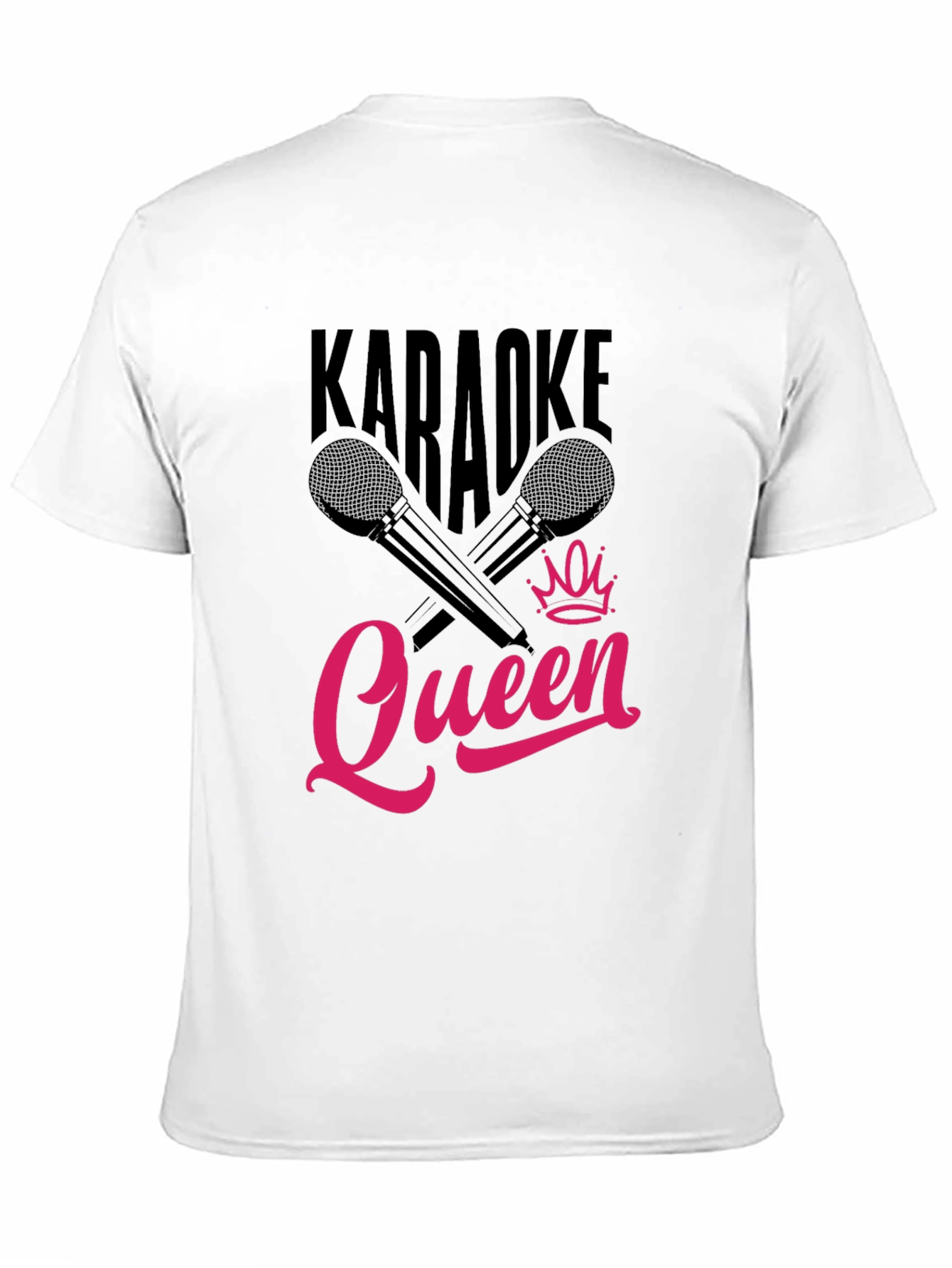 Karaoke Queen Graphic Tee - Black T-Shirt