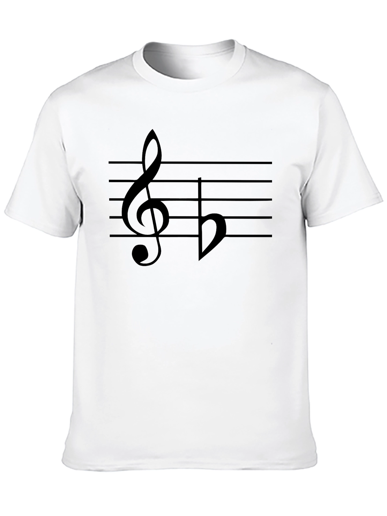 Musical Note Graphic T-Shirt