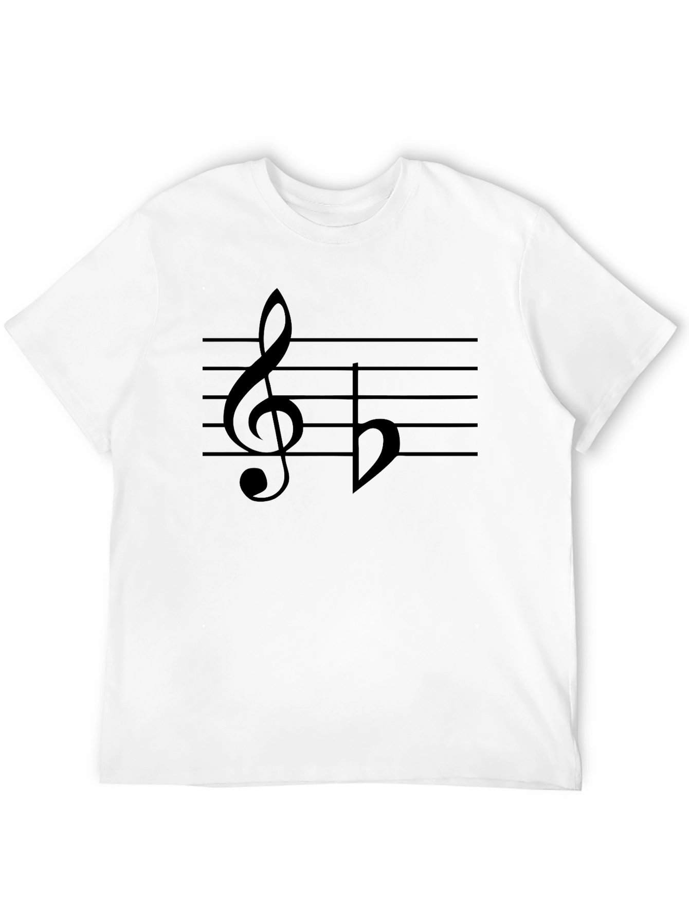 Musical Note Graphic T-Shirt