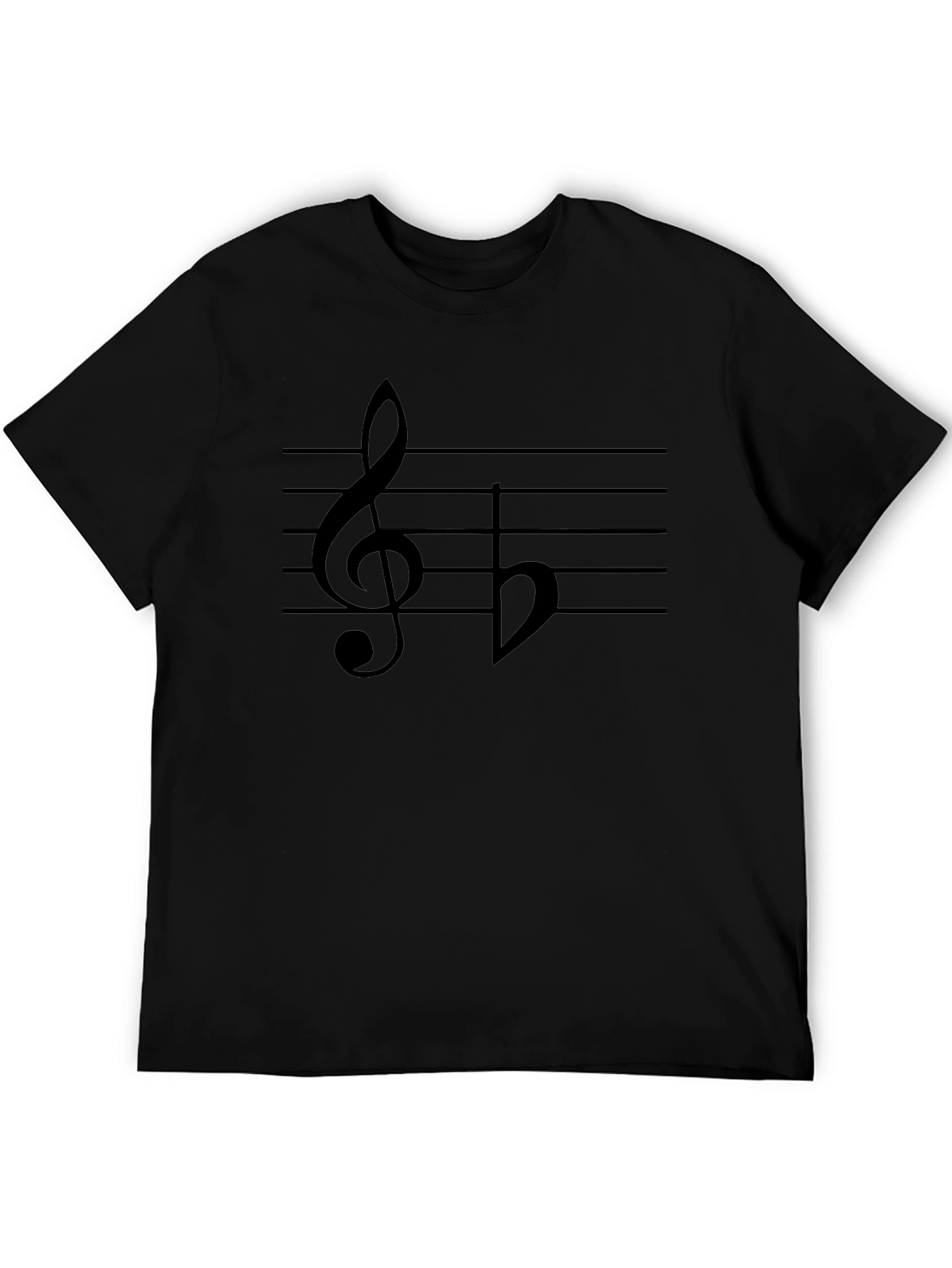 Musical Note Graphic T-Shirt