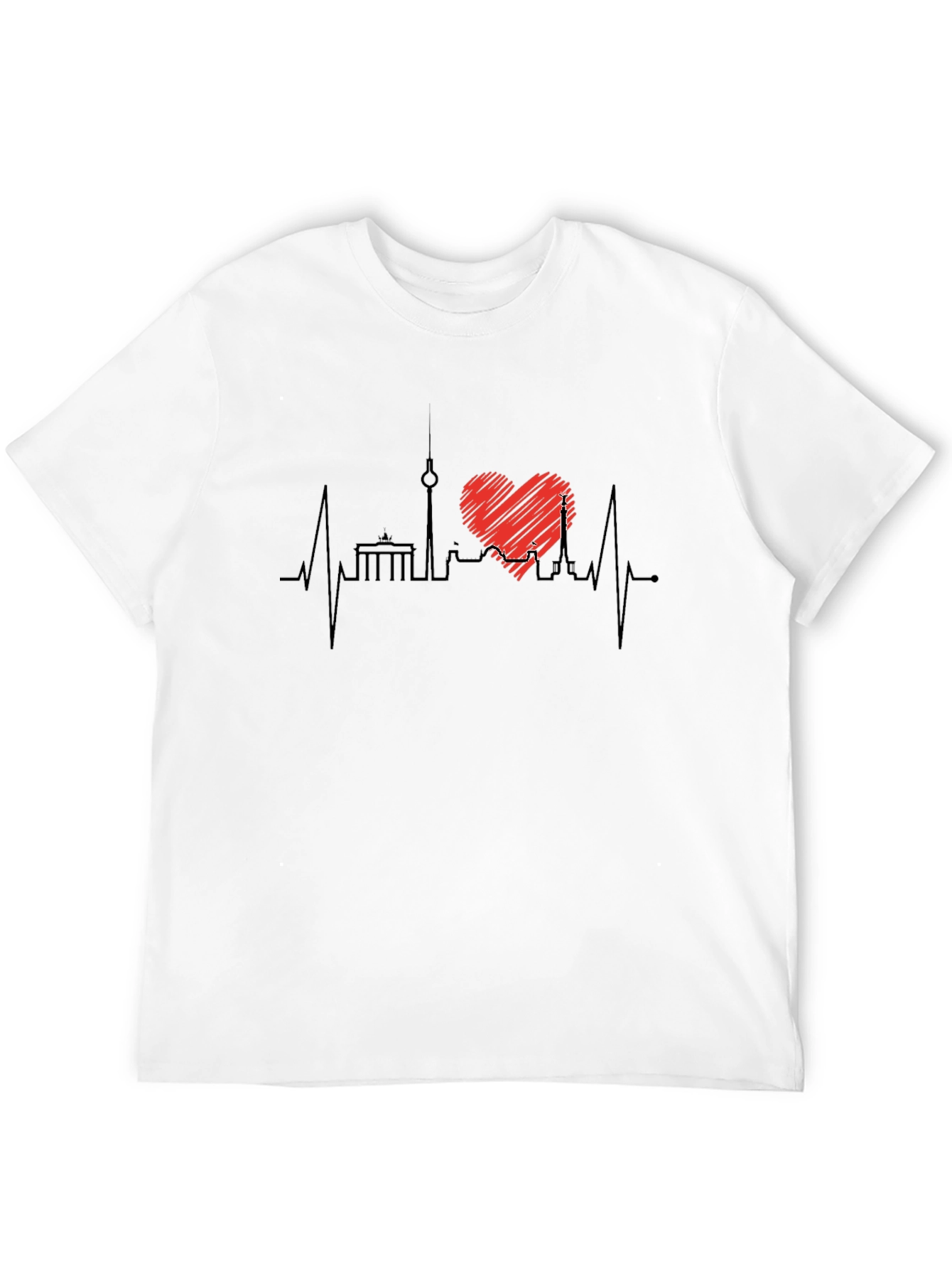 Berlin Heartbeat T-Shirt - City Love Tee
