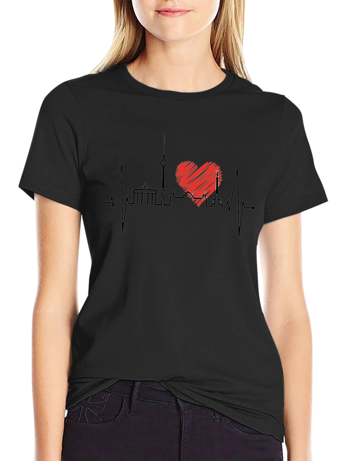 Berlin Heartbeat T-Shirt - City Love Tee
