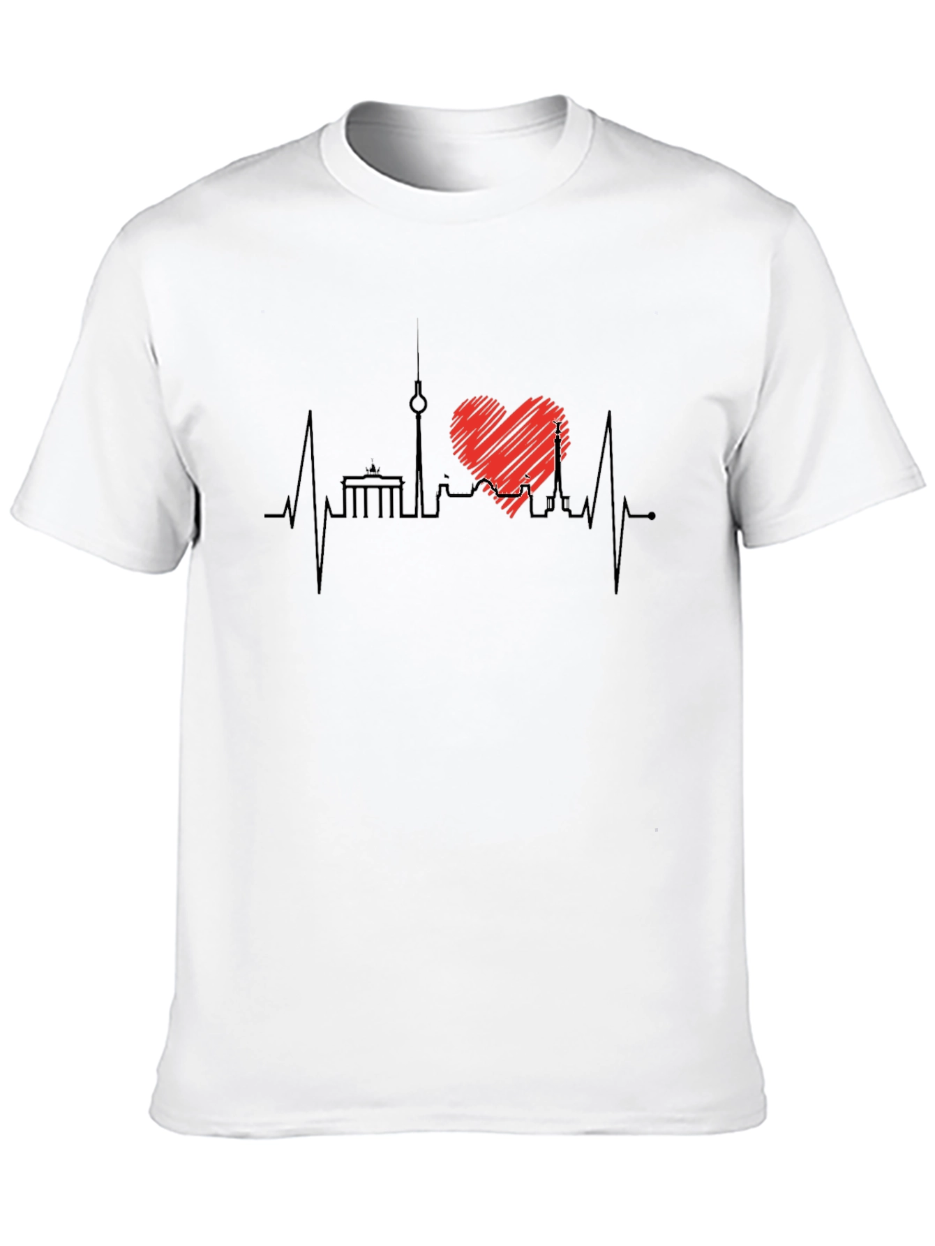 Berlin Heartbeat T-Shirt - City Love Tee
