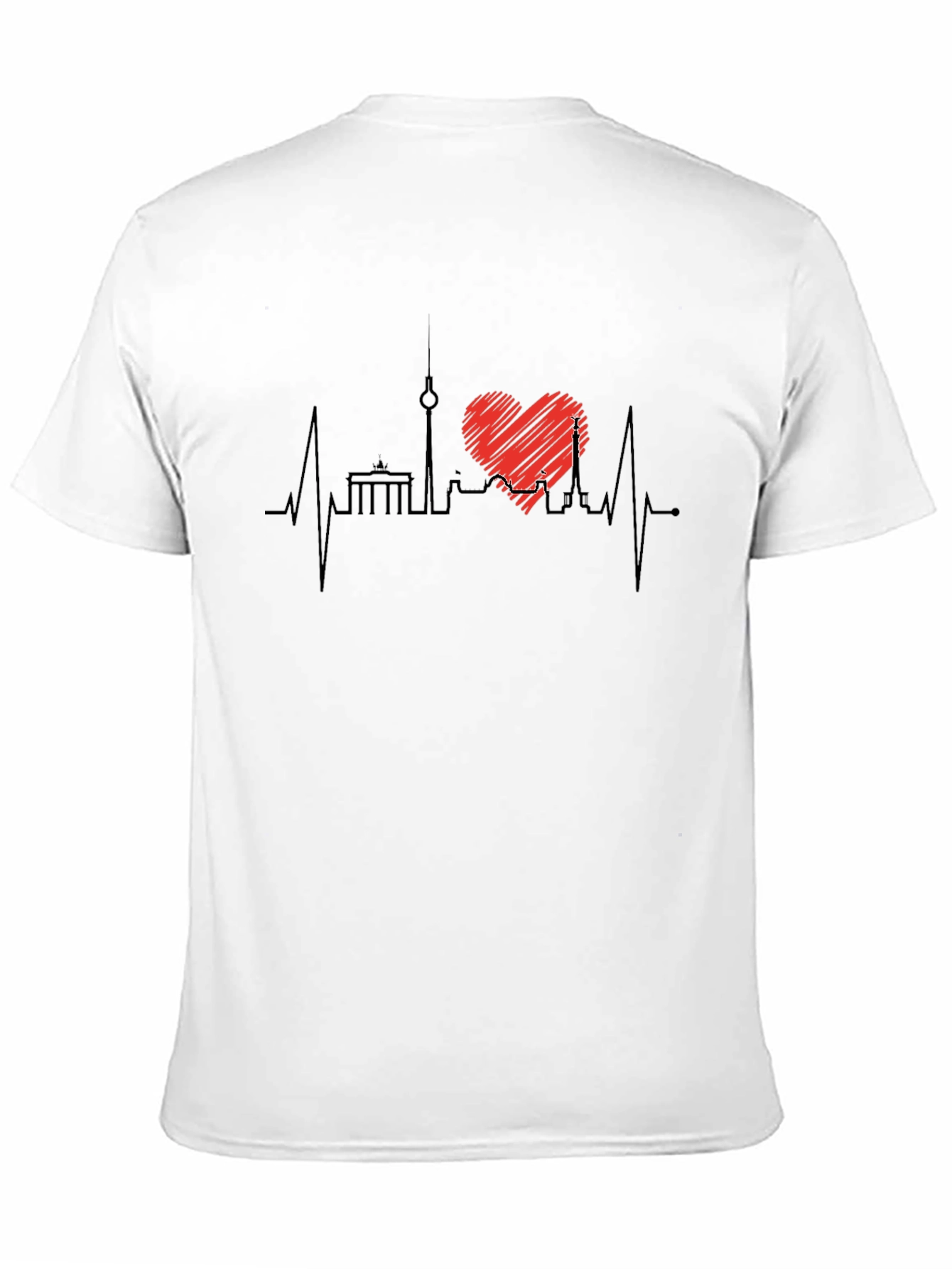 Berlin Heartbeat T-Shirt - City Love Tee