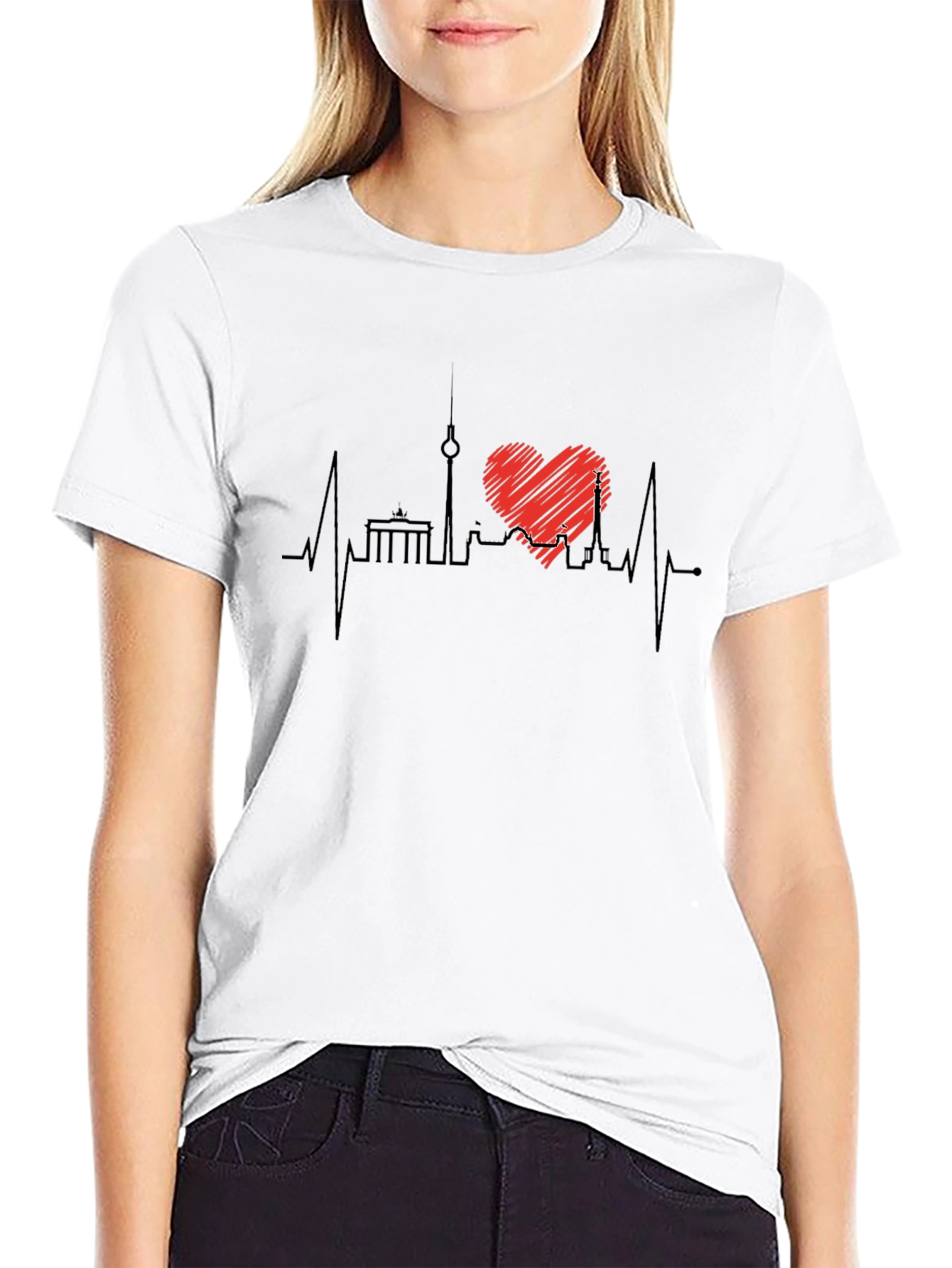 Berlin Heartbeat T-Shirt - City Love Tee