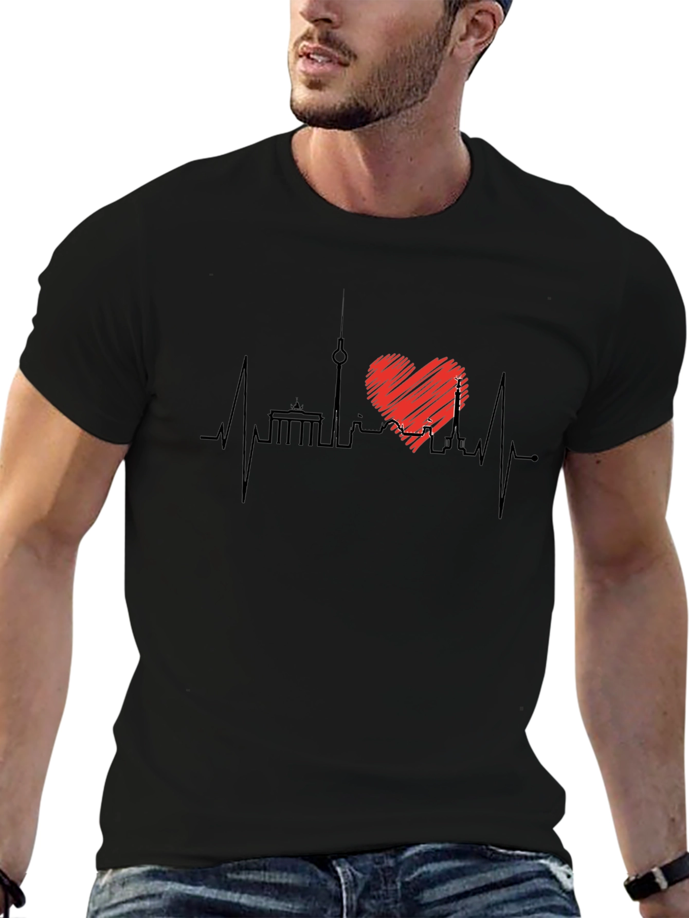 Berlin Heartbeat T-Shirt - City Love Tee