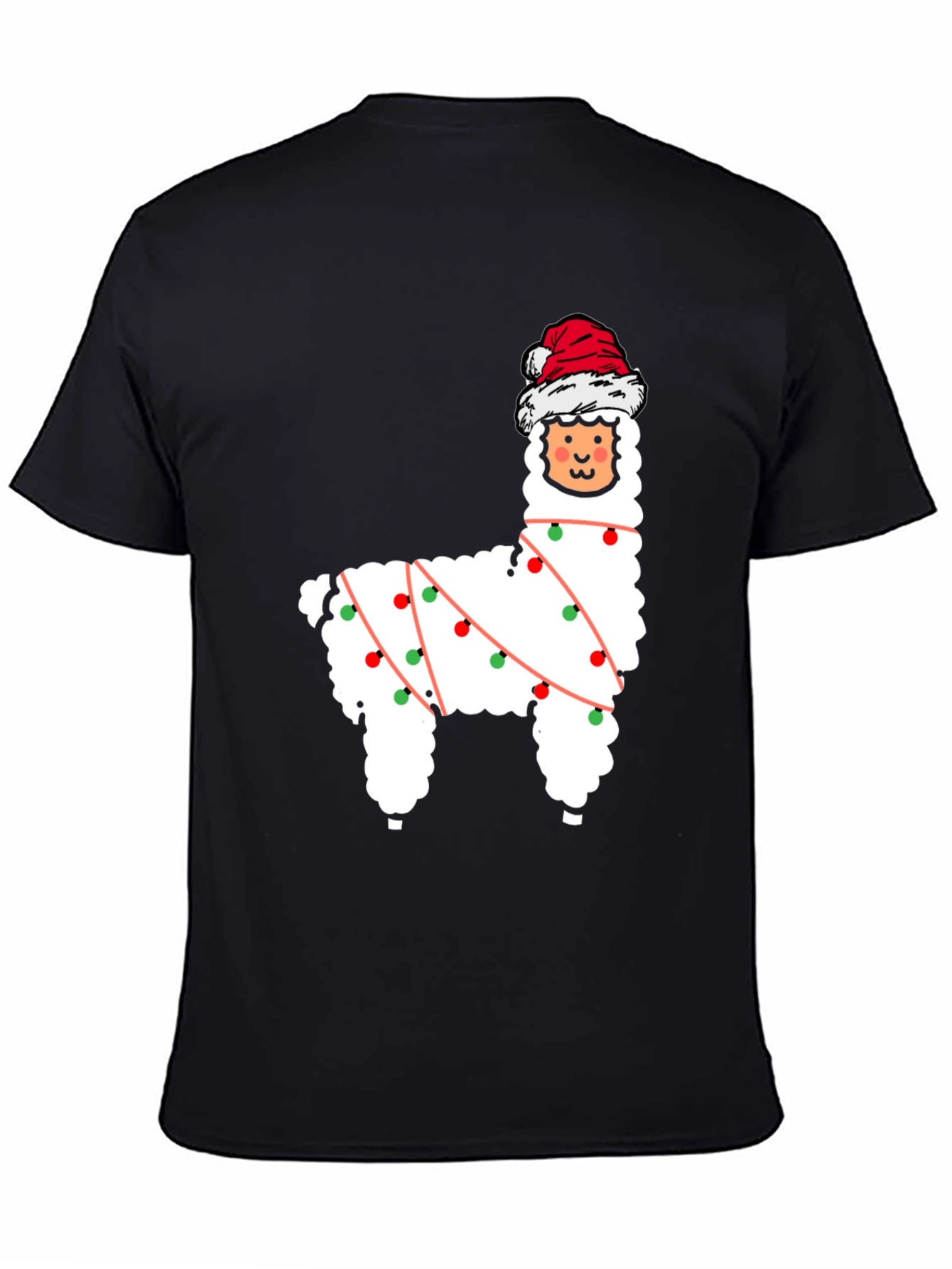 Festive Llama Christmas T-Shirt
