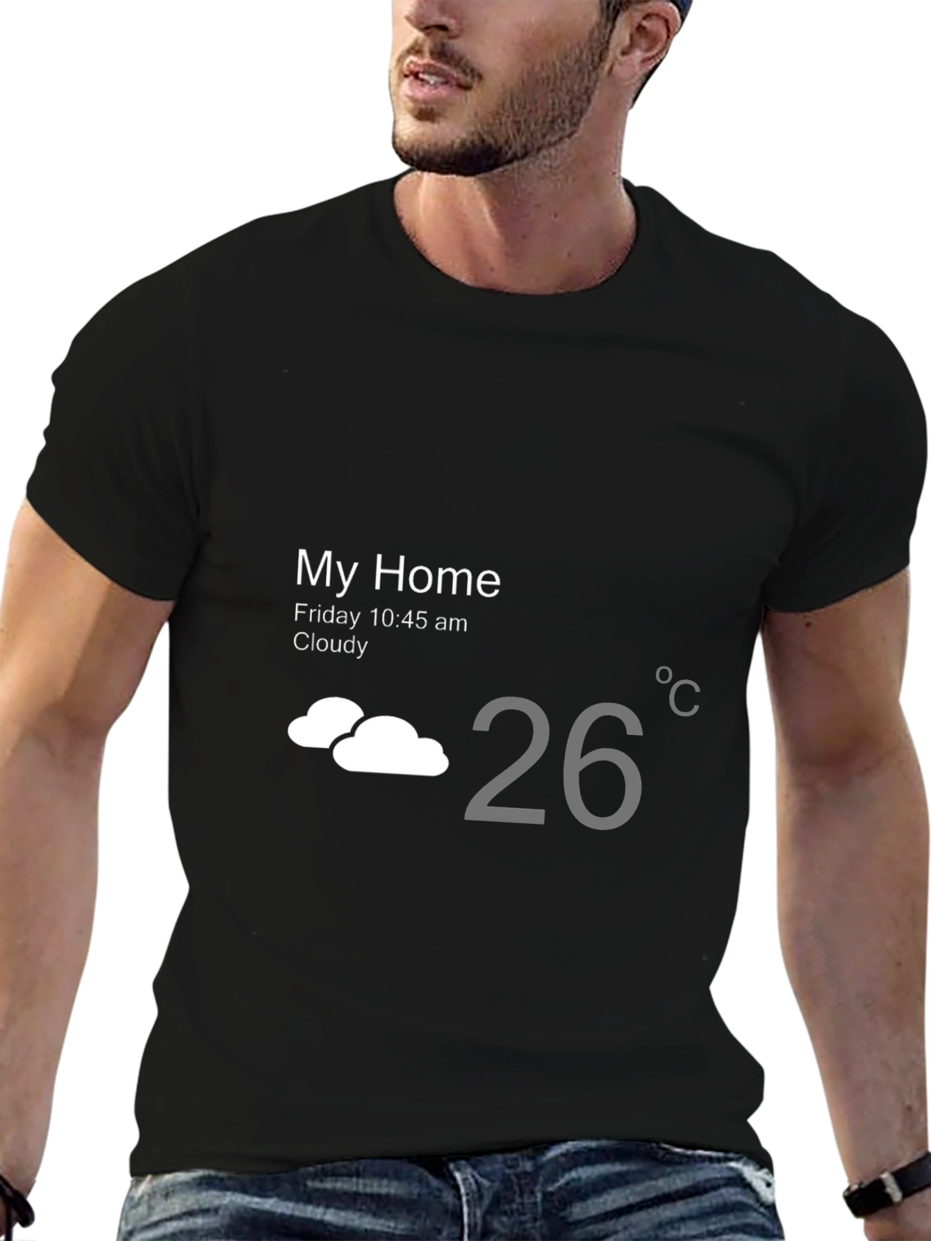 My Home Weather Graphic T-Shirt
