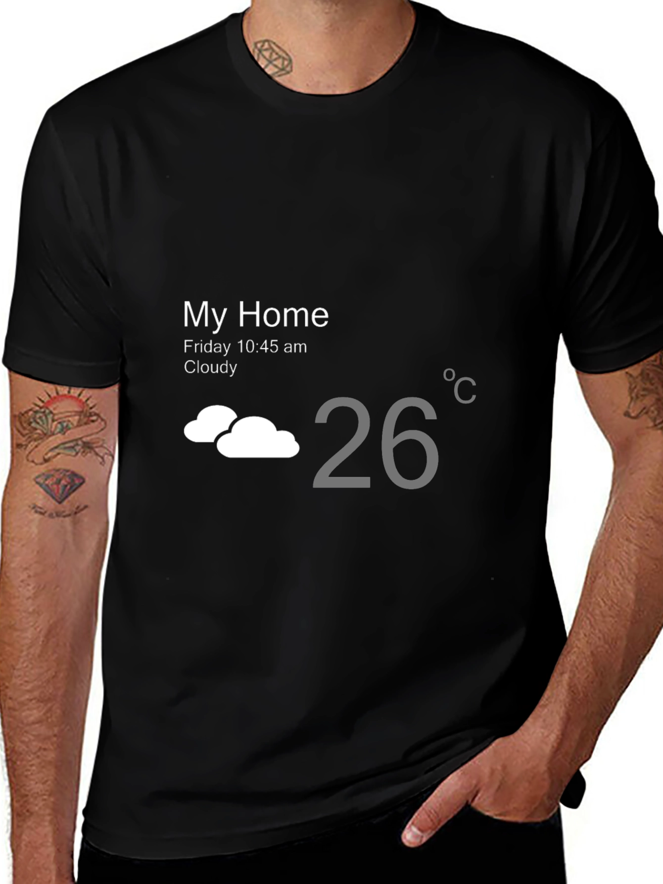 My Home Weather Graphic T-Shirt