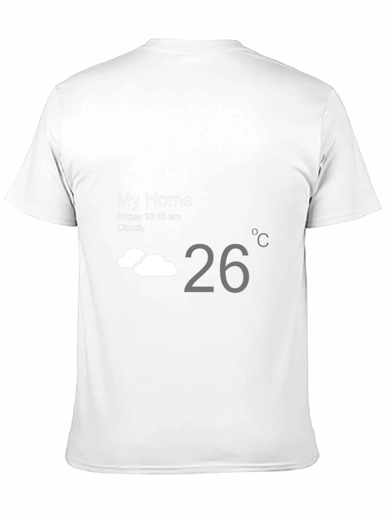 My Home Weather Graphic T-Shirt
