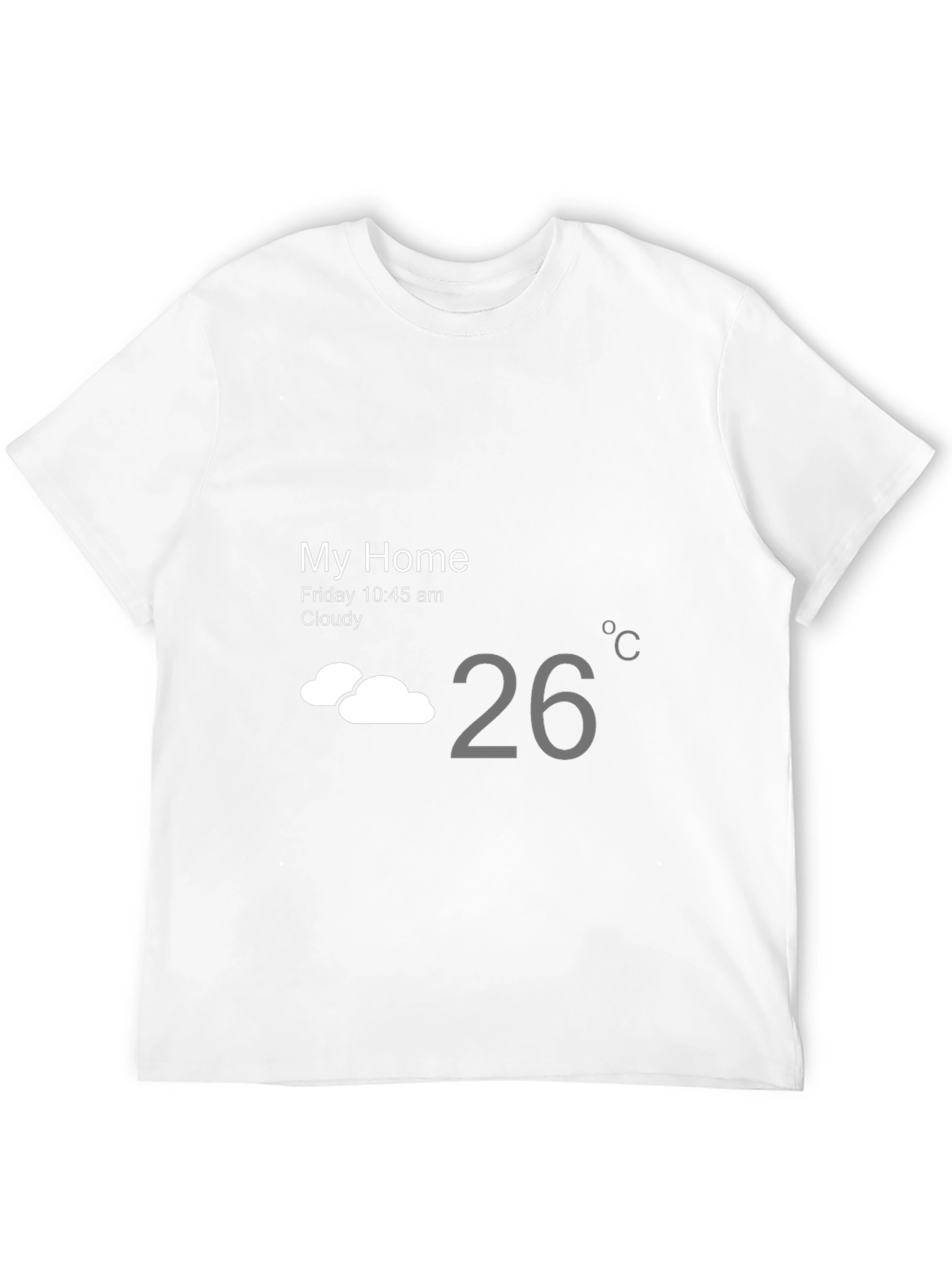My Home Weather Graphic T-Shirt