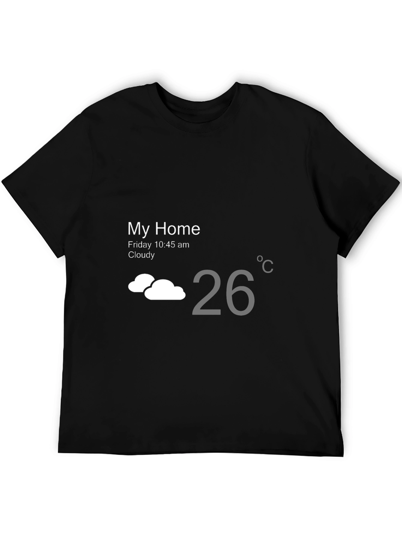 My Home Weather Graphic T-Shirt