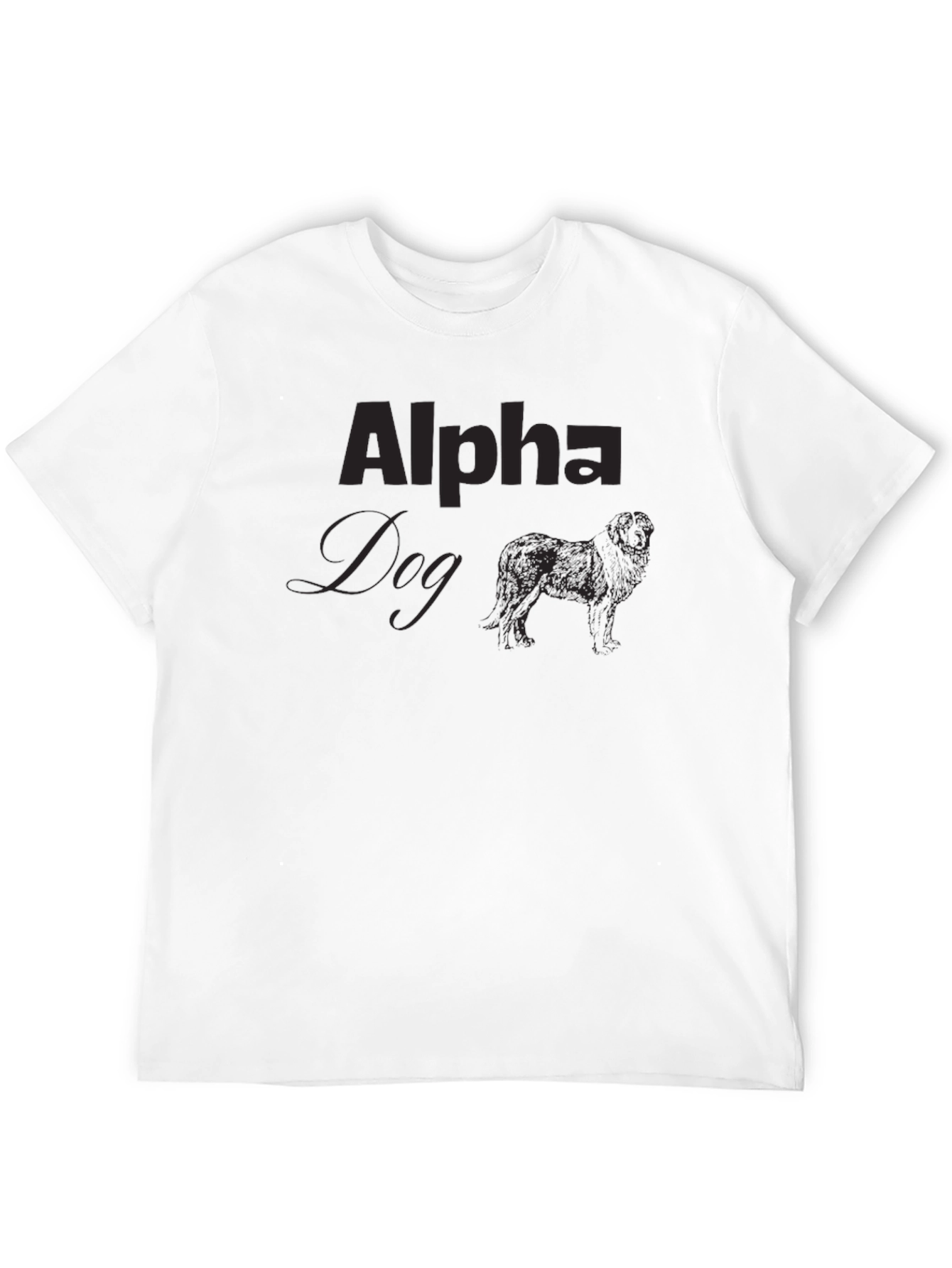 Alpha Dog Black T-Shirt