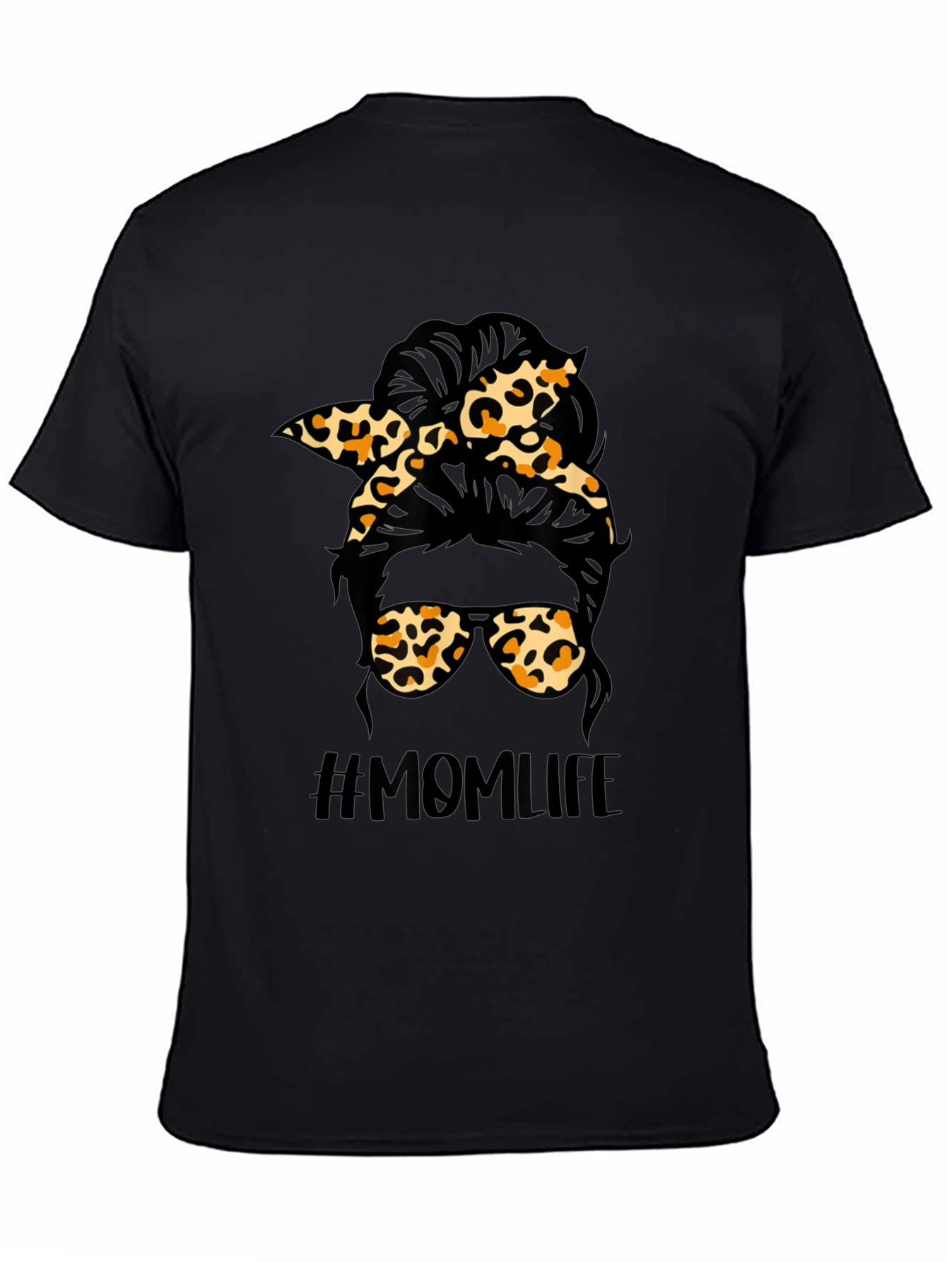 Mom Life Leopard Print T-Shirt