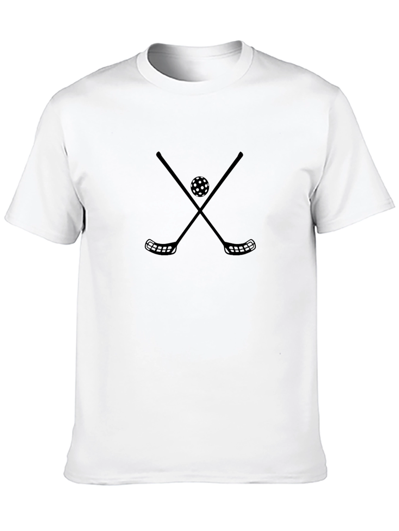 Floorball Sticks T-Shirt - Unisex Casual Tee