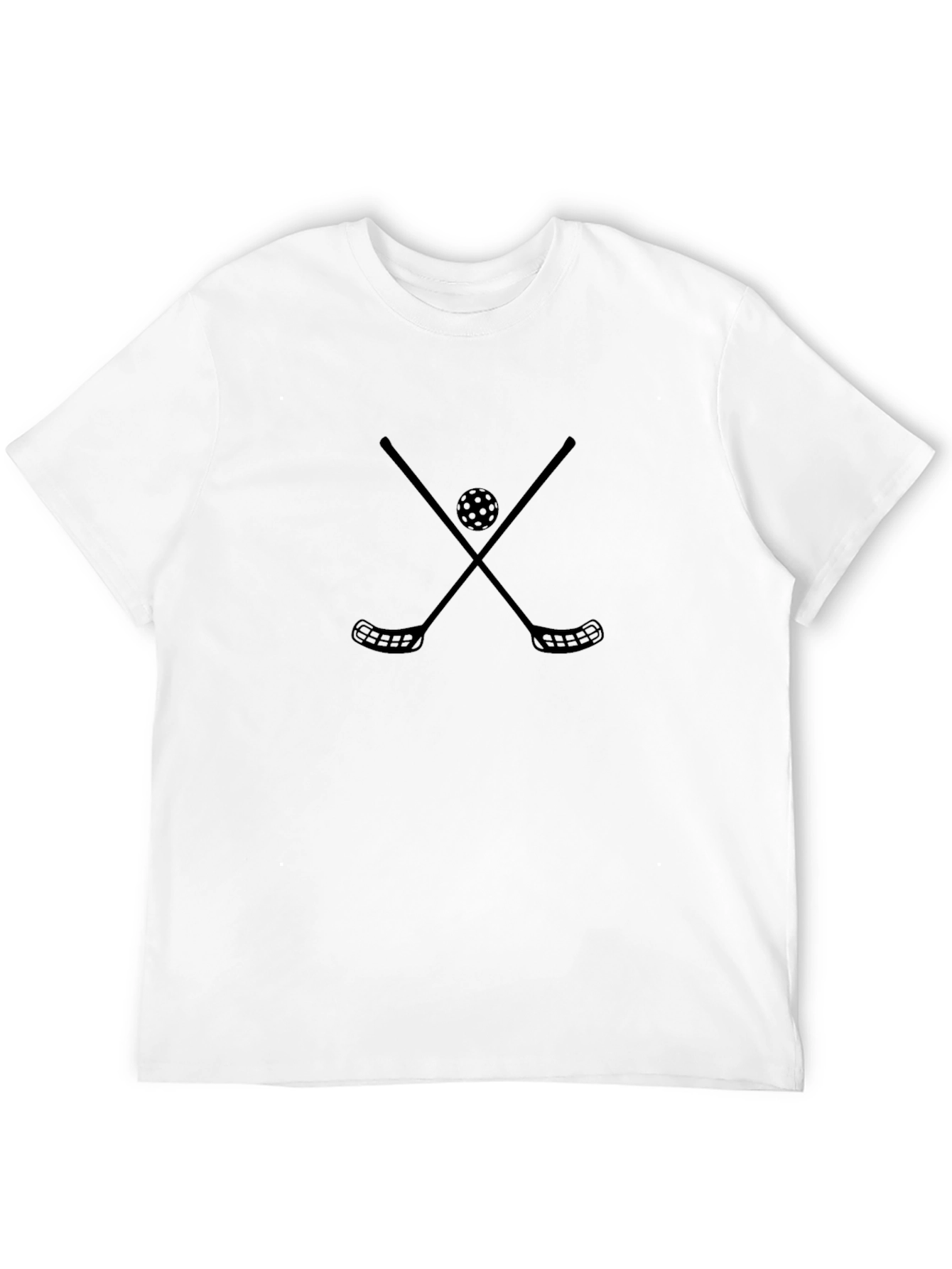 Floorball Sticks T-Shirt - Unisex Casual Tee