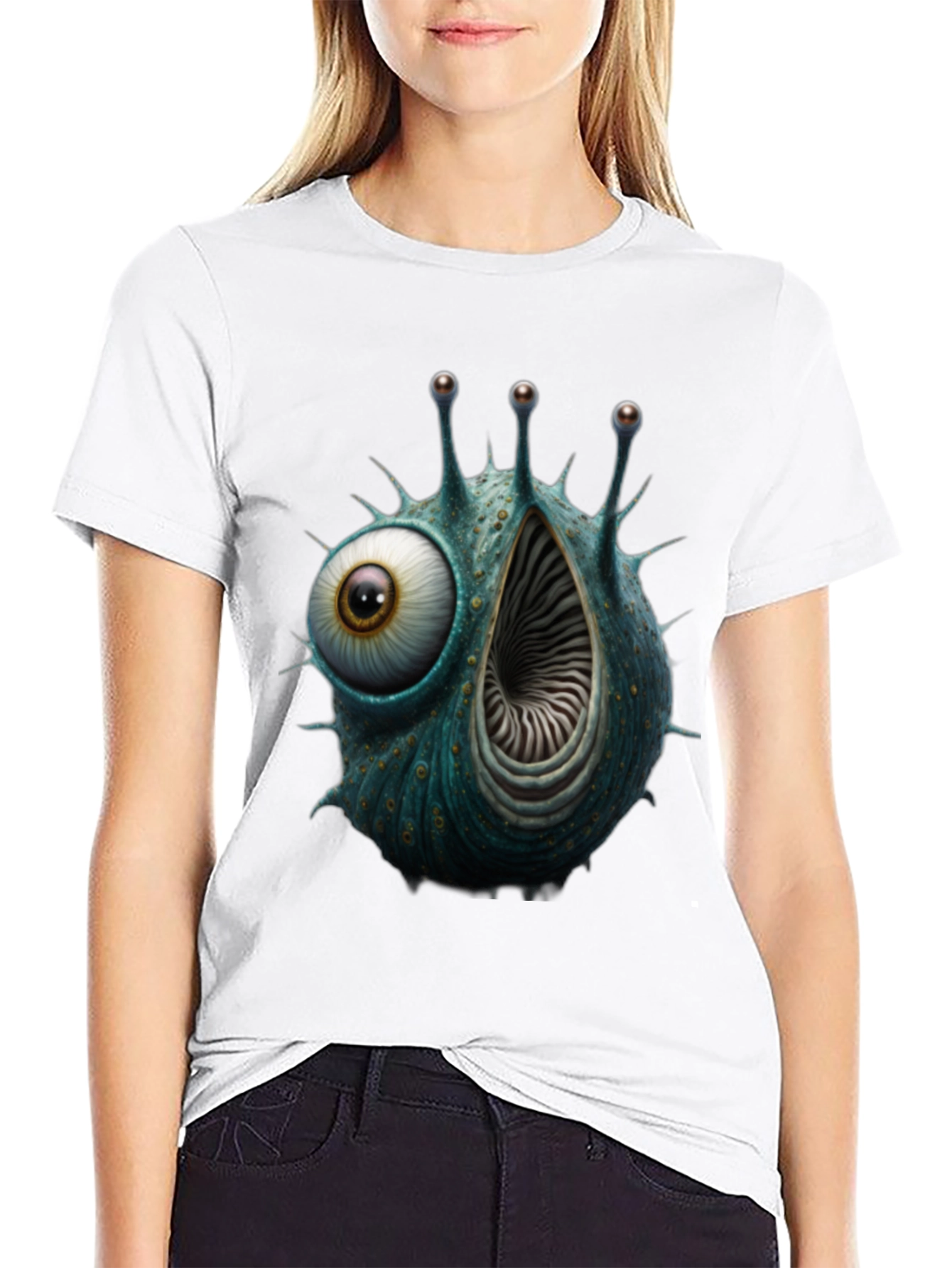 Eye Monster Graphic T-Shirt - Unique Design