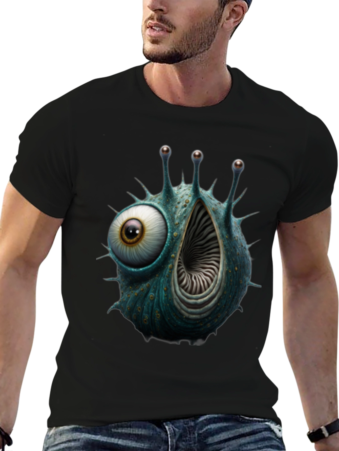 Eye Monster Graphic T-Shirt - Unique Design
