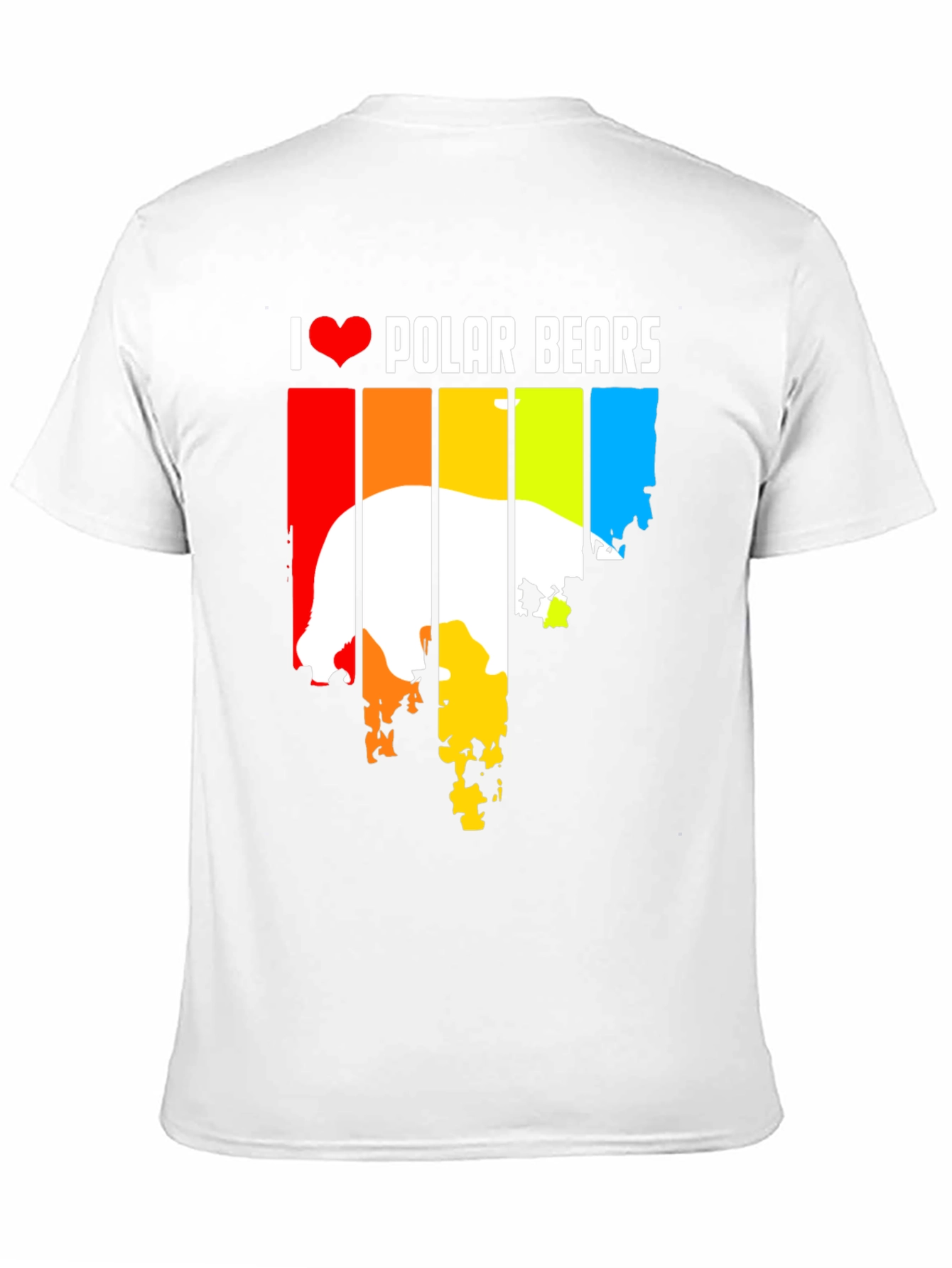 I Love Polar Bears Graphic Tee