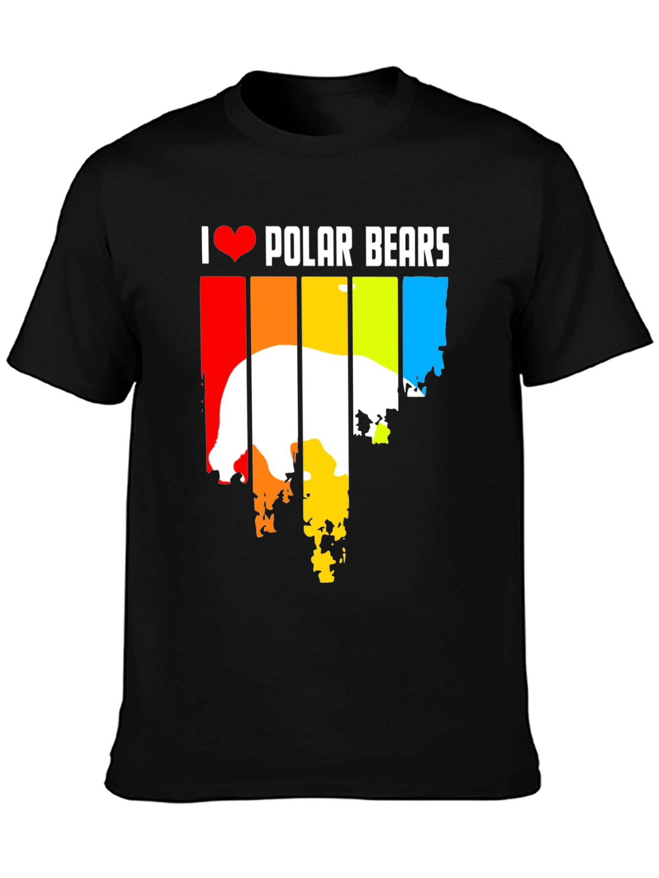 I Love Polar Bears Graphic Tee