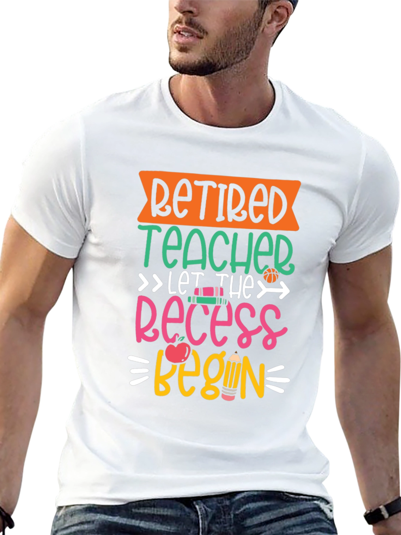 Retired Teacher Recess T-Shirt