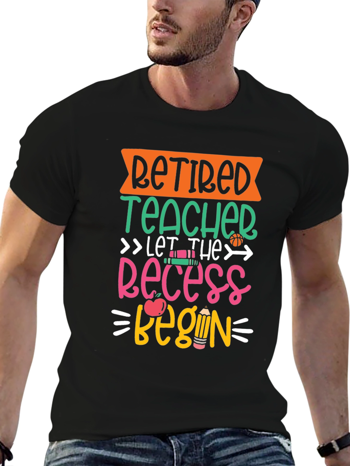 Retired Teacher Recess T-Shirt
