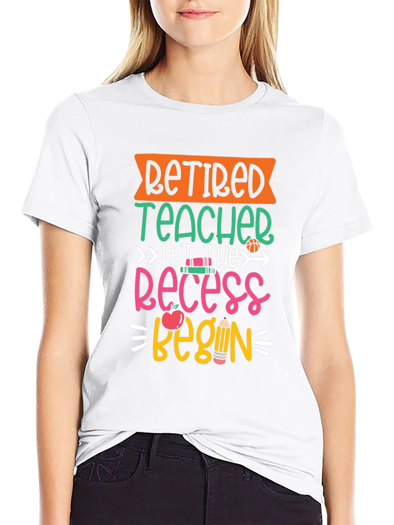 Retired Teacher Recess T-Shirt