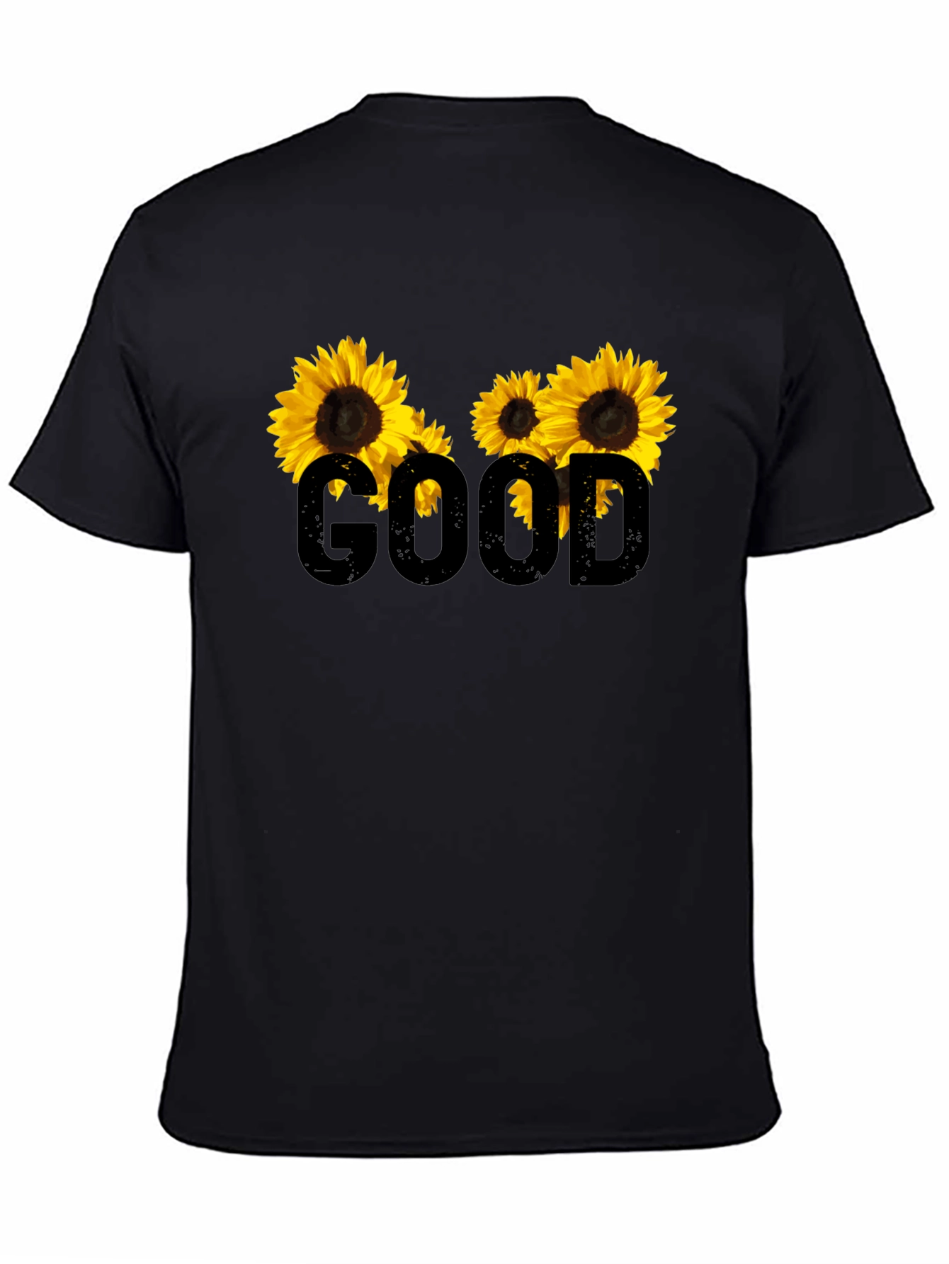 Good Sunflower Graphic Tee - Trendy Casual Style