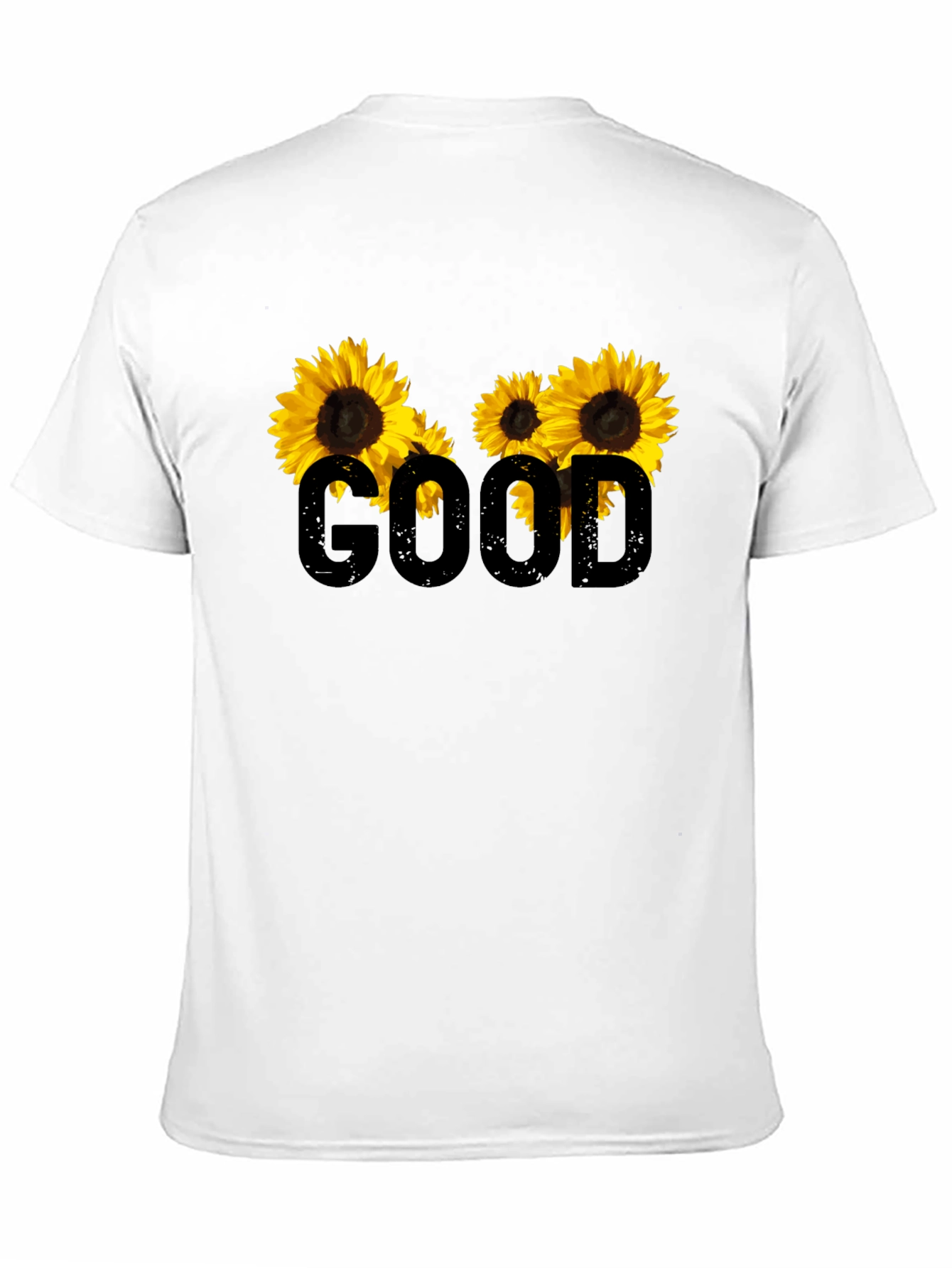 Good Sunflower Graphic Tee - Trendy Casual Style