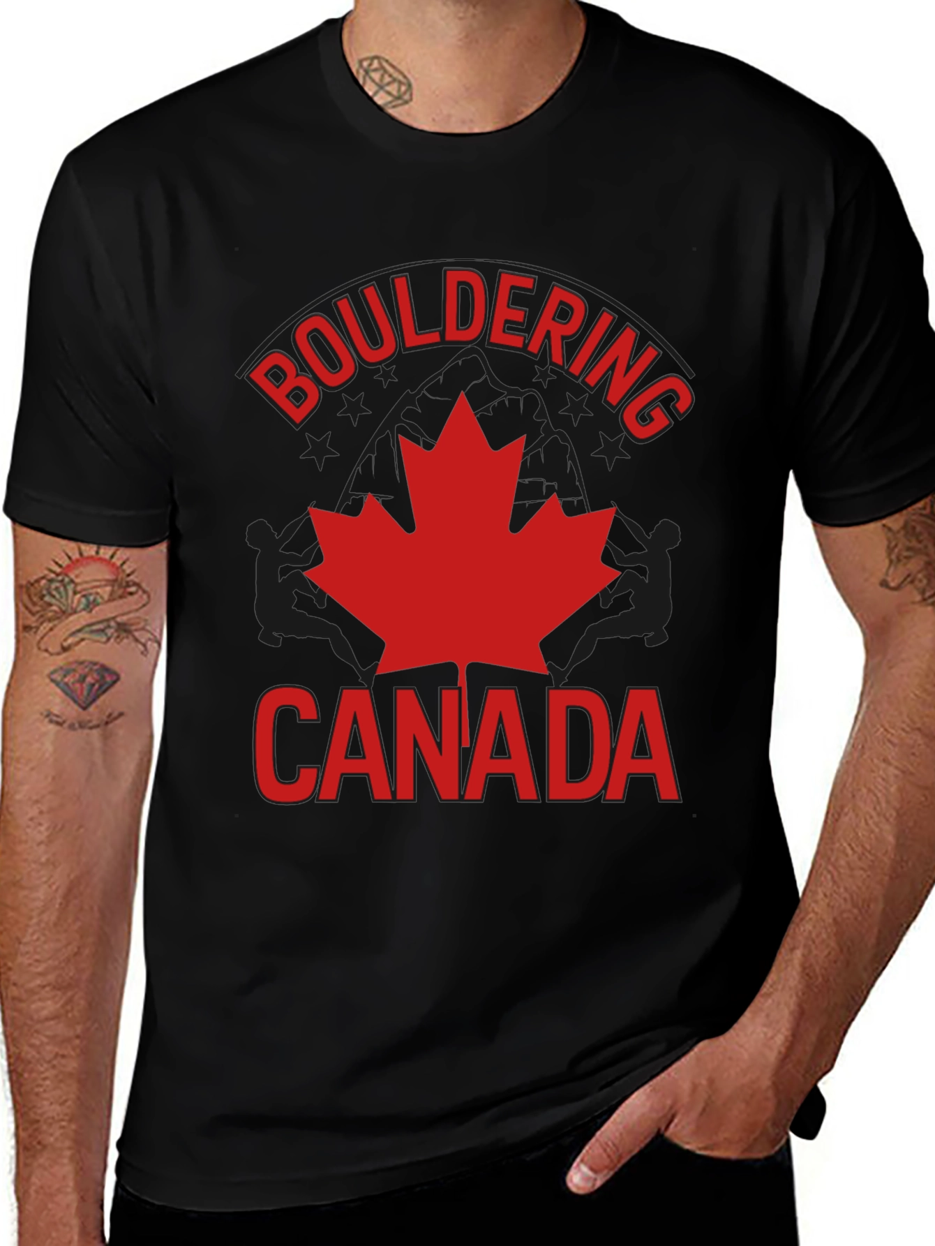 Bouldering Canada Graphic T-Shirt