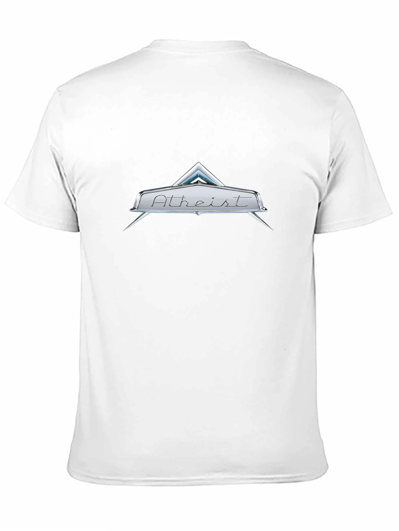 Atheist Logo Graphic Tee - Cool T-Shirt