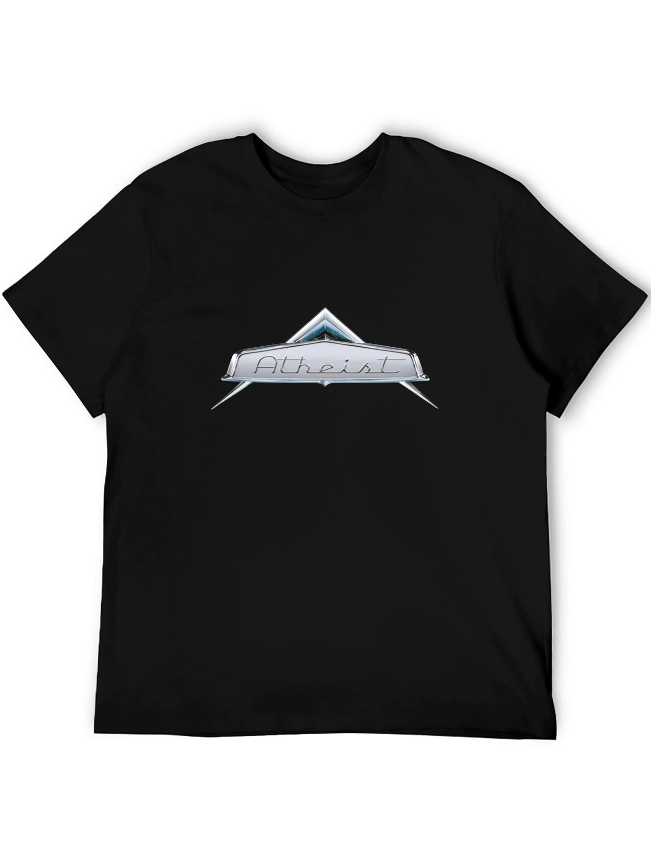 Atheist Logo Graphic Tee - Cool T-Shirt