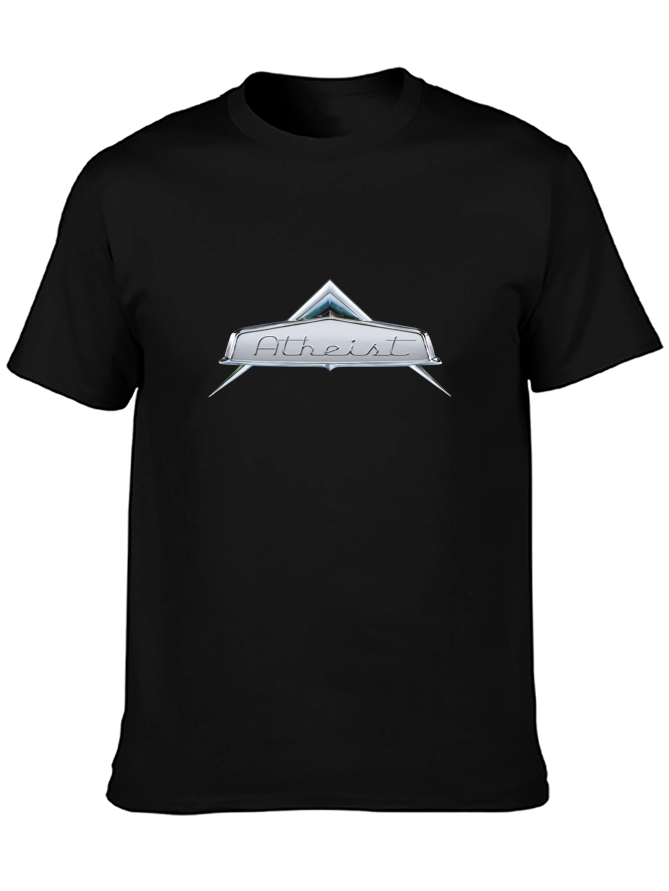Atheist Logo Graphic Tee - Cool T-Shirt