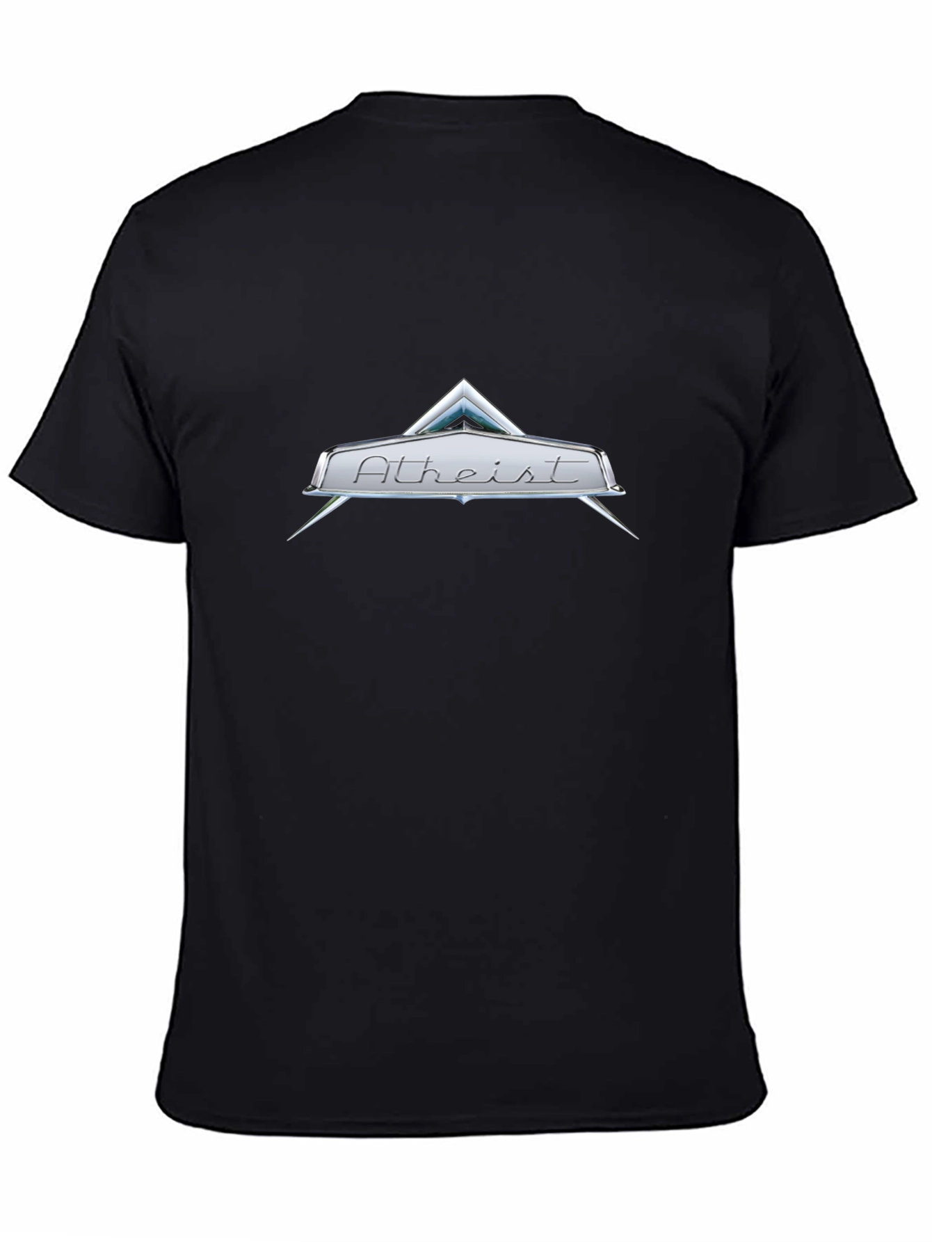 Atheist Logo Graphic Tee - Cool T-Shirt