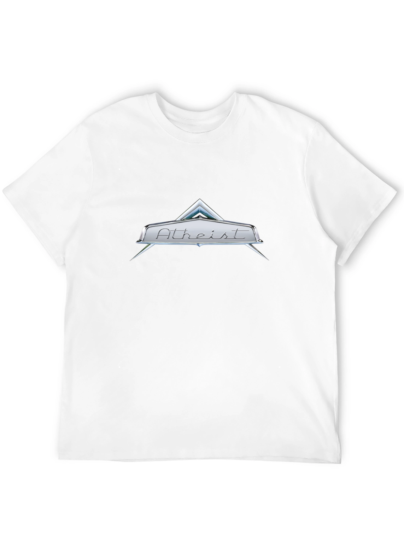 Atheist Logo Graphic Tee - Cool T-Shirt