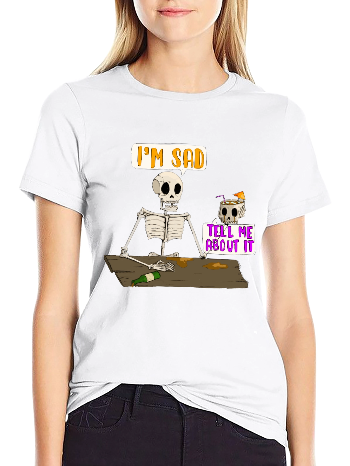 Im Sad Skeleton T-Shirt