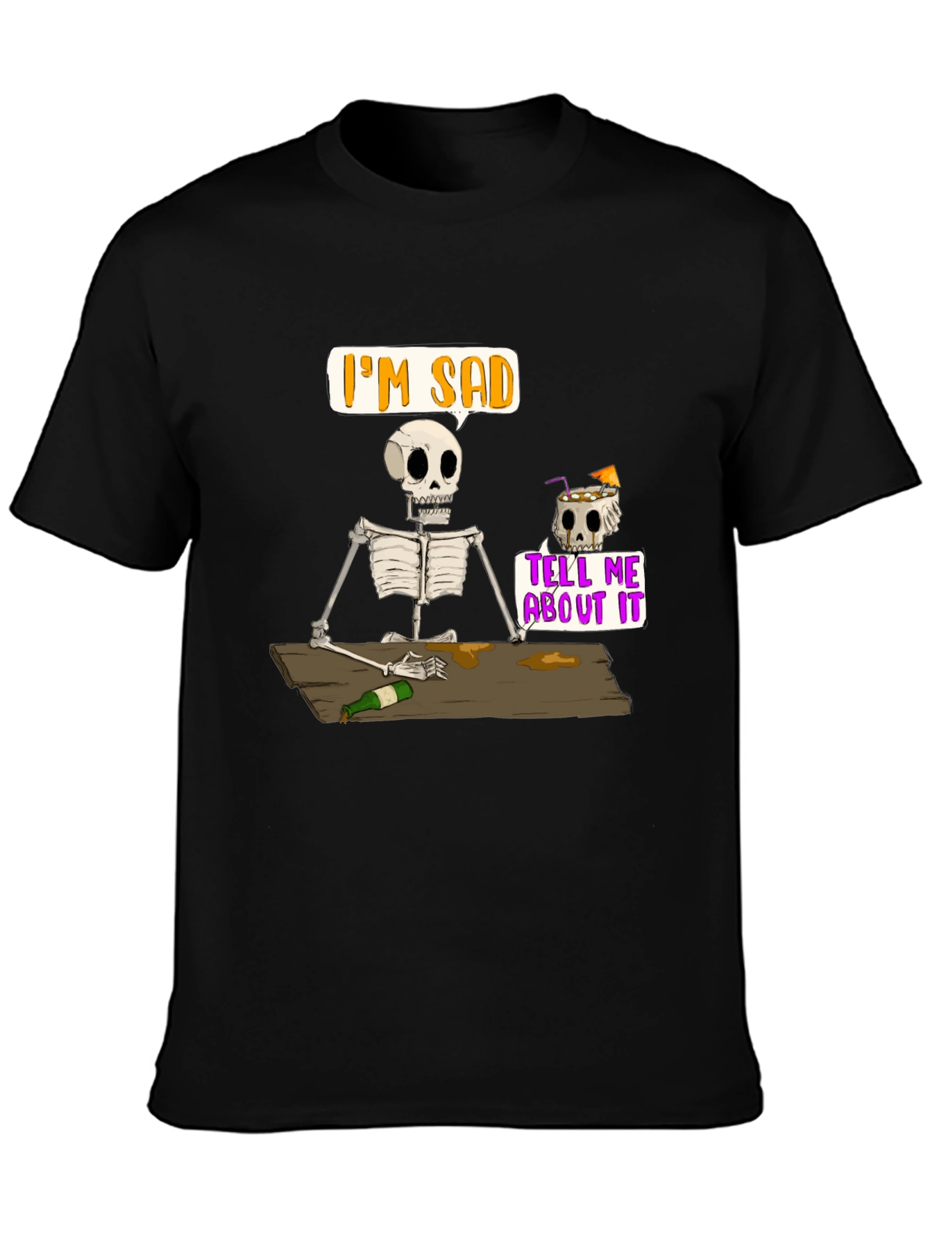 Im Sad Skeleton T-Shirt