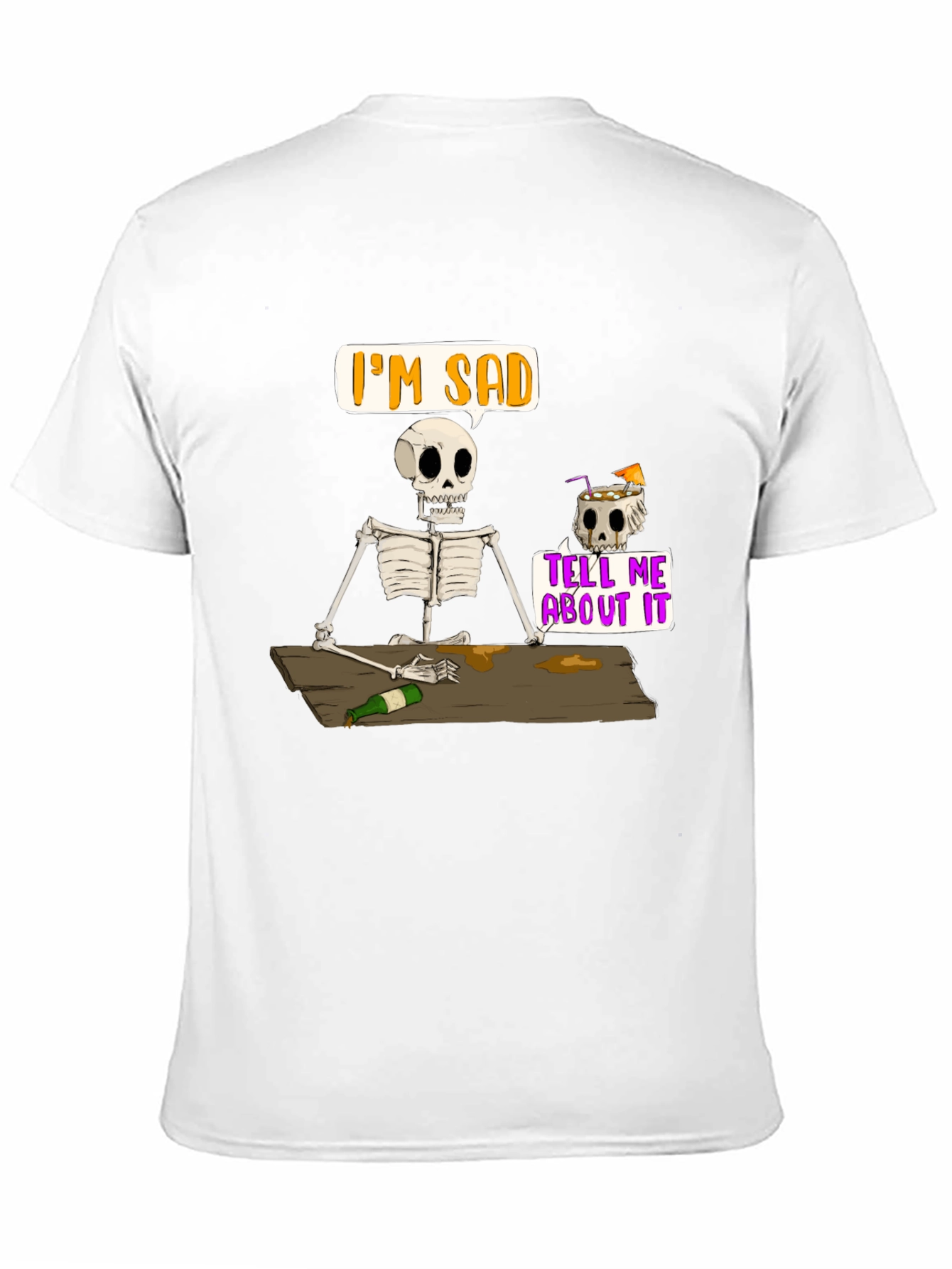 Im Sad Skeleton T-Shirt