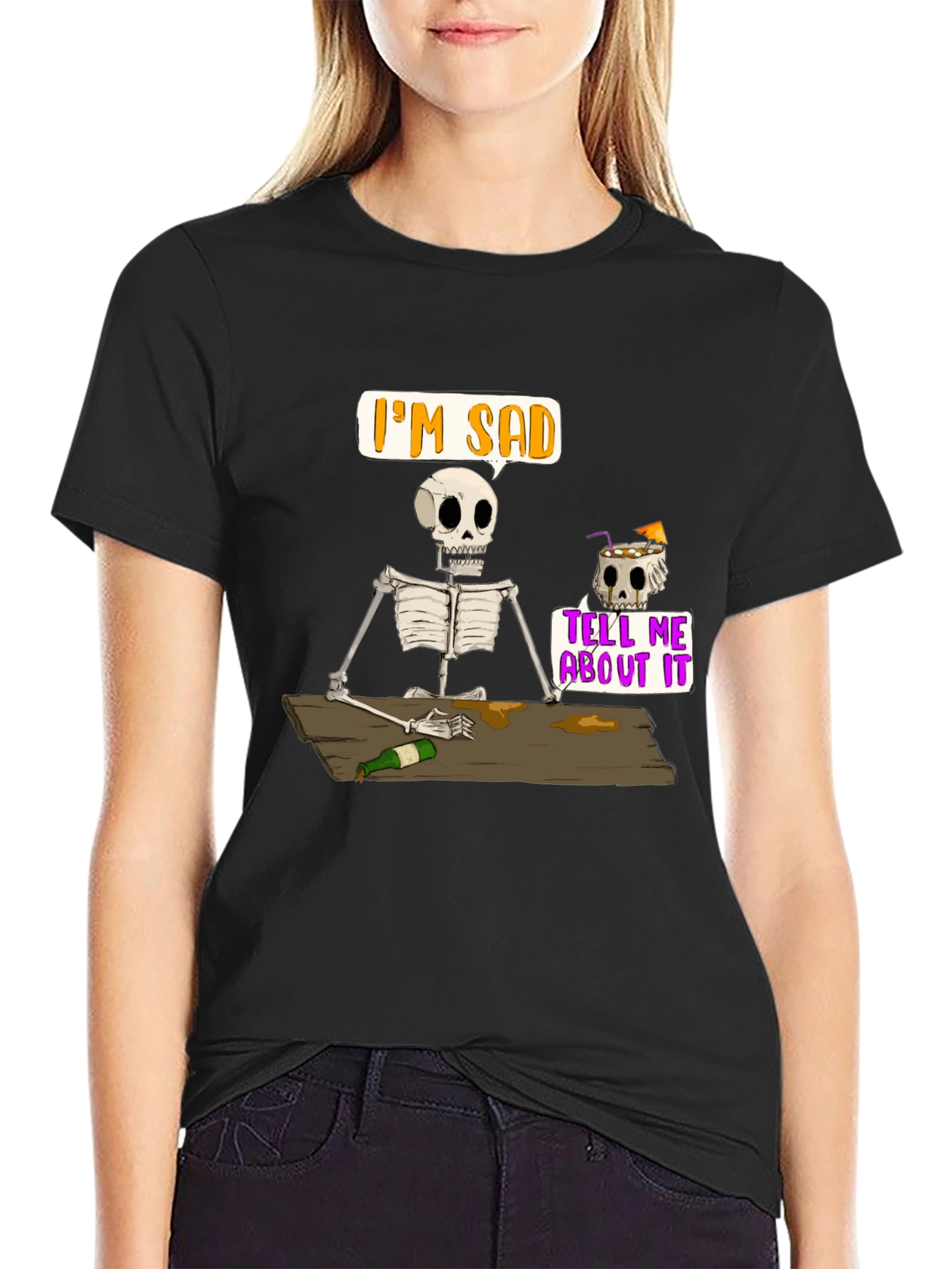 Im Sad Skeleton T-Shirt