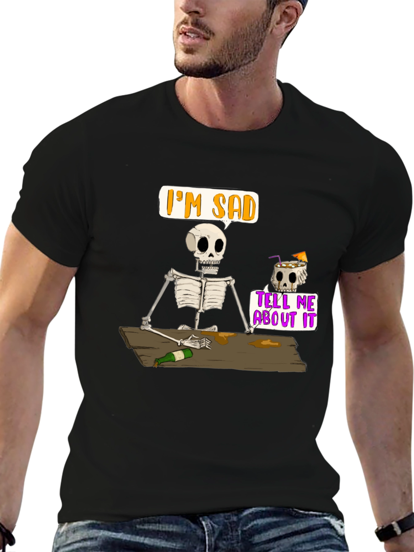 Im Sad Skeleton T-Shirt
