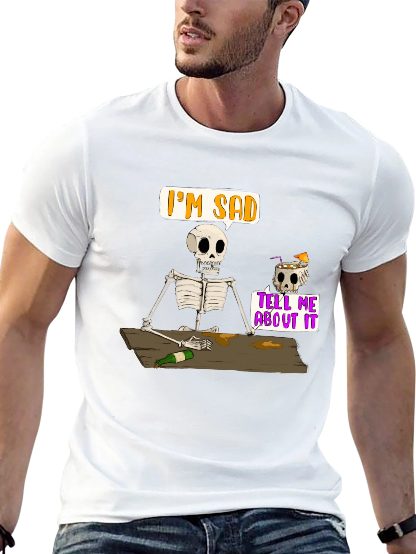 Im Sad Skeleton T-Shirt