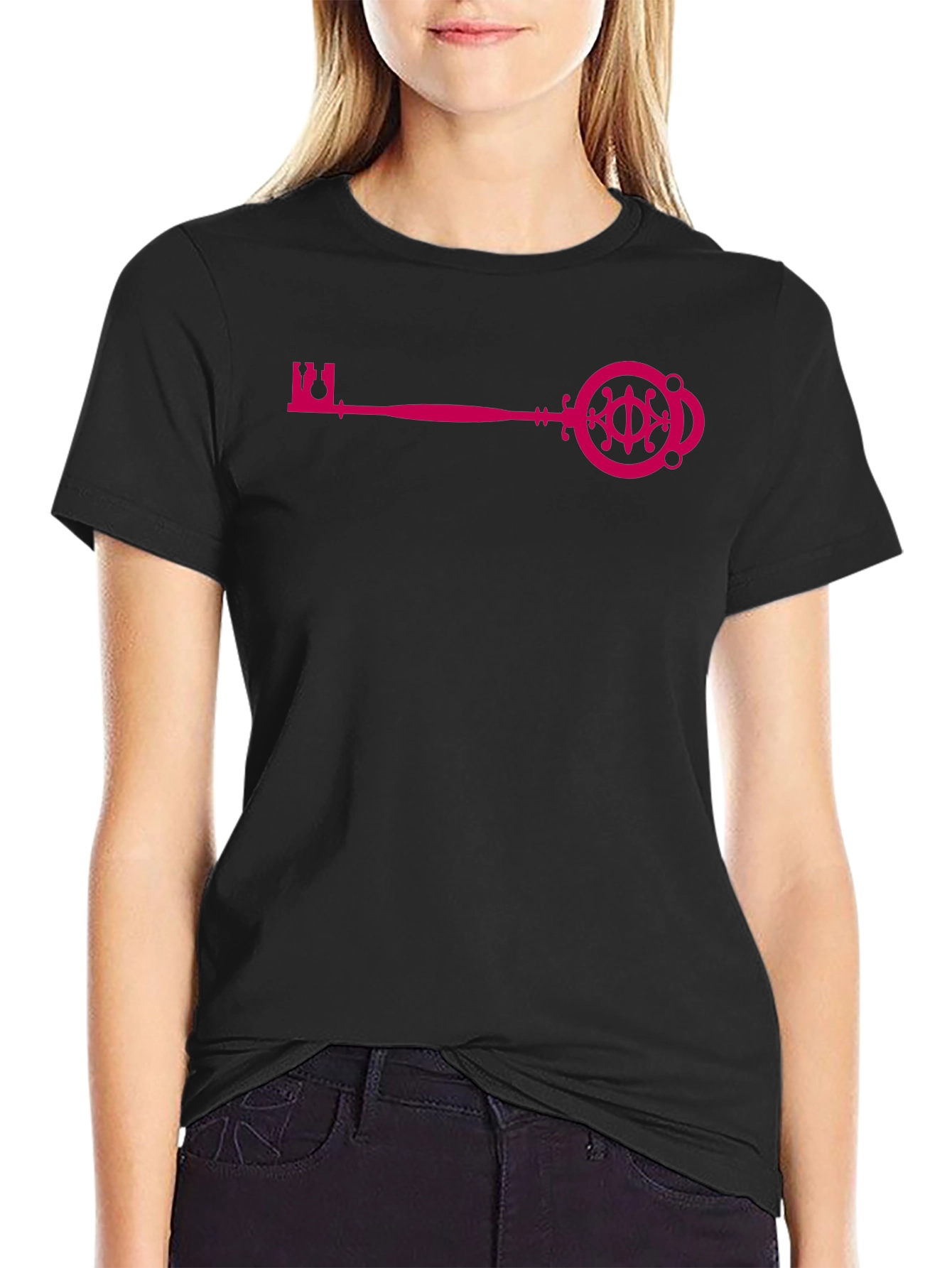 Key Graphic T-Shirt - Unique Design Everyday Wear
