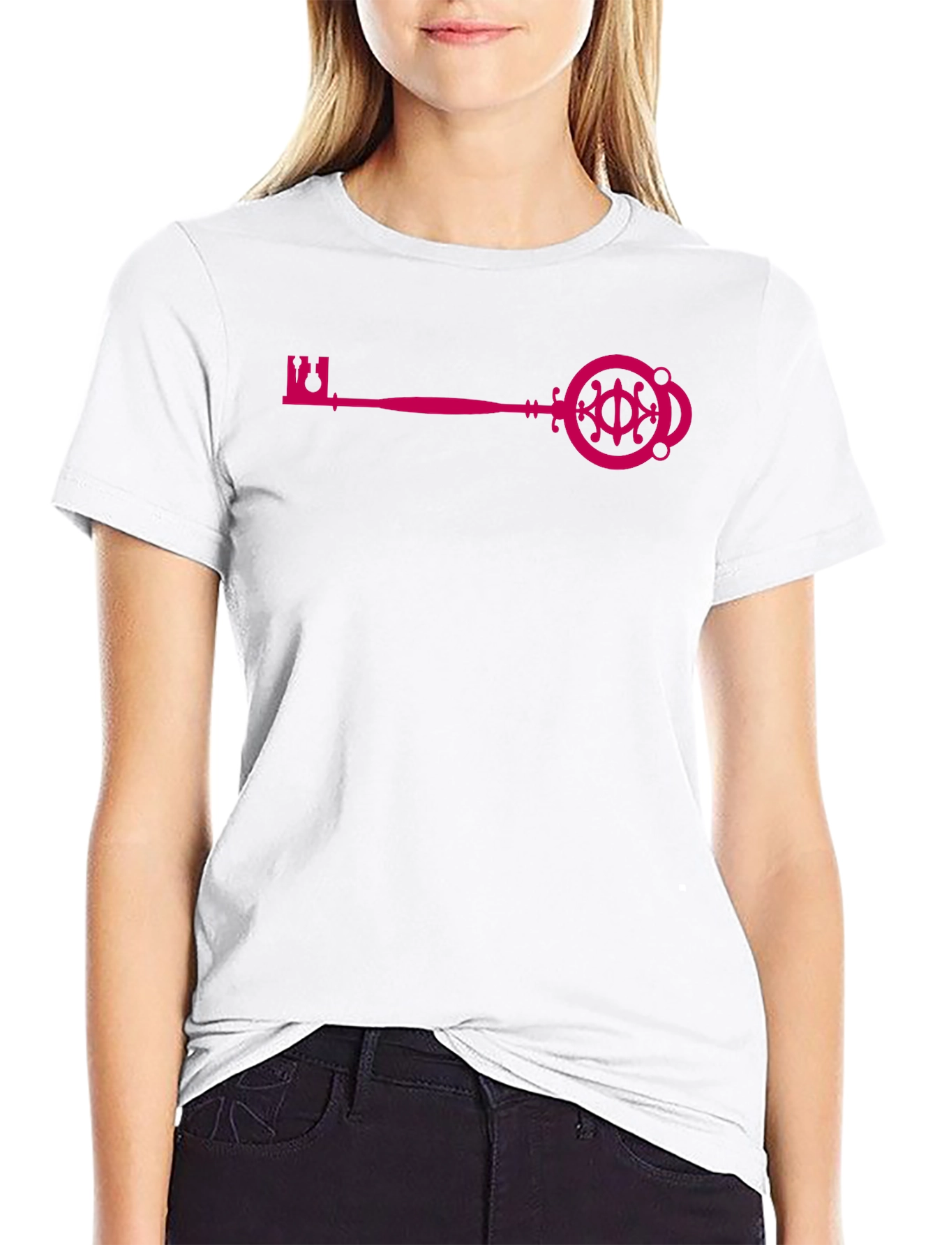 Key Graphic T-Shirt - Unique Design Everyday Wear