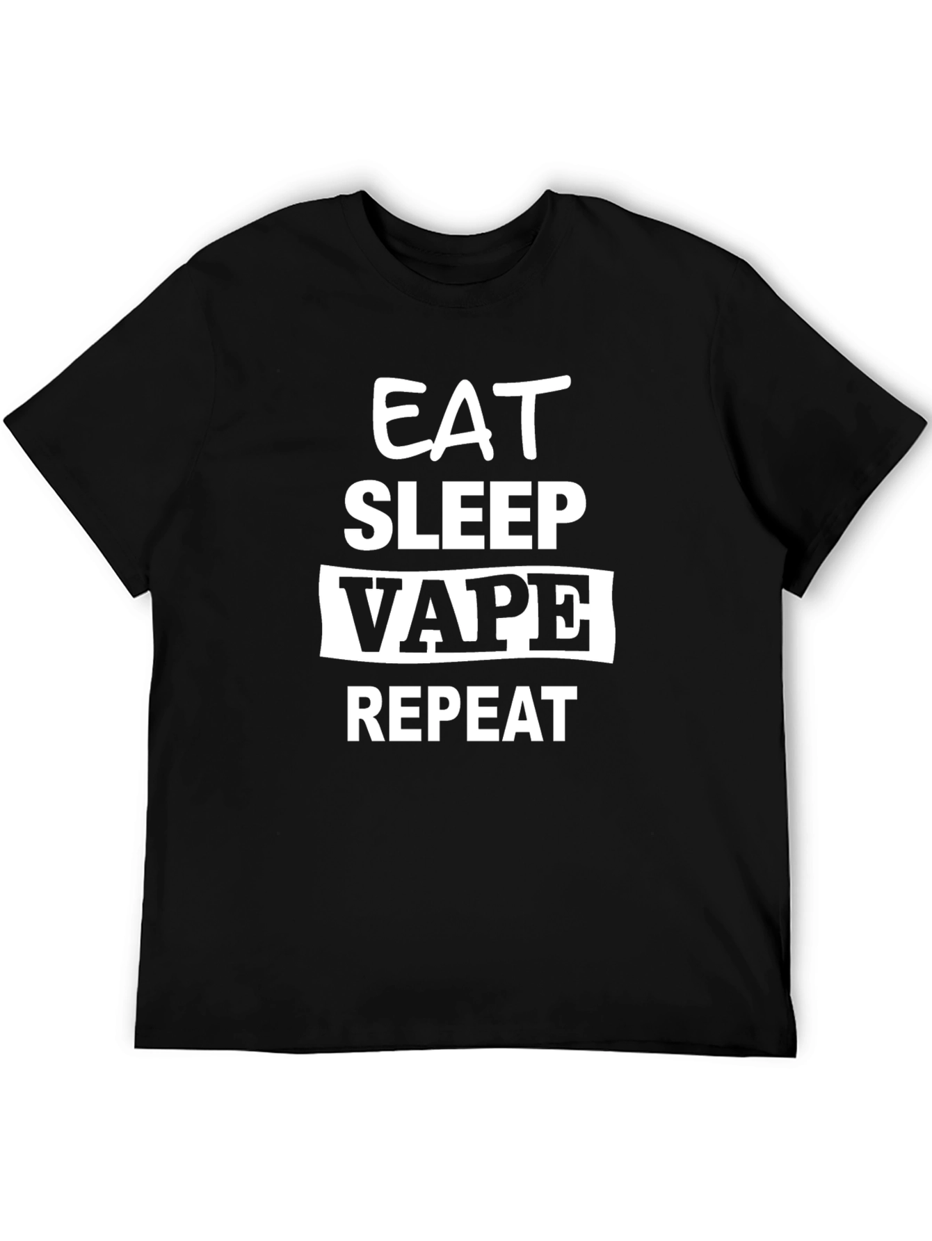 Eat Sleep Vape Repeat - Graphic T-Shirt