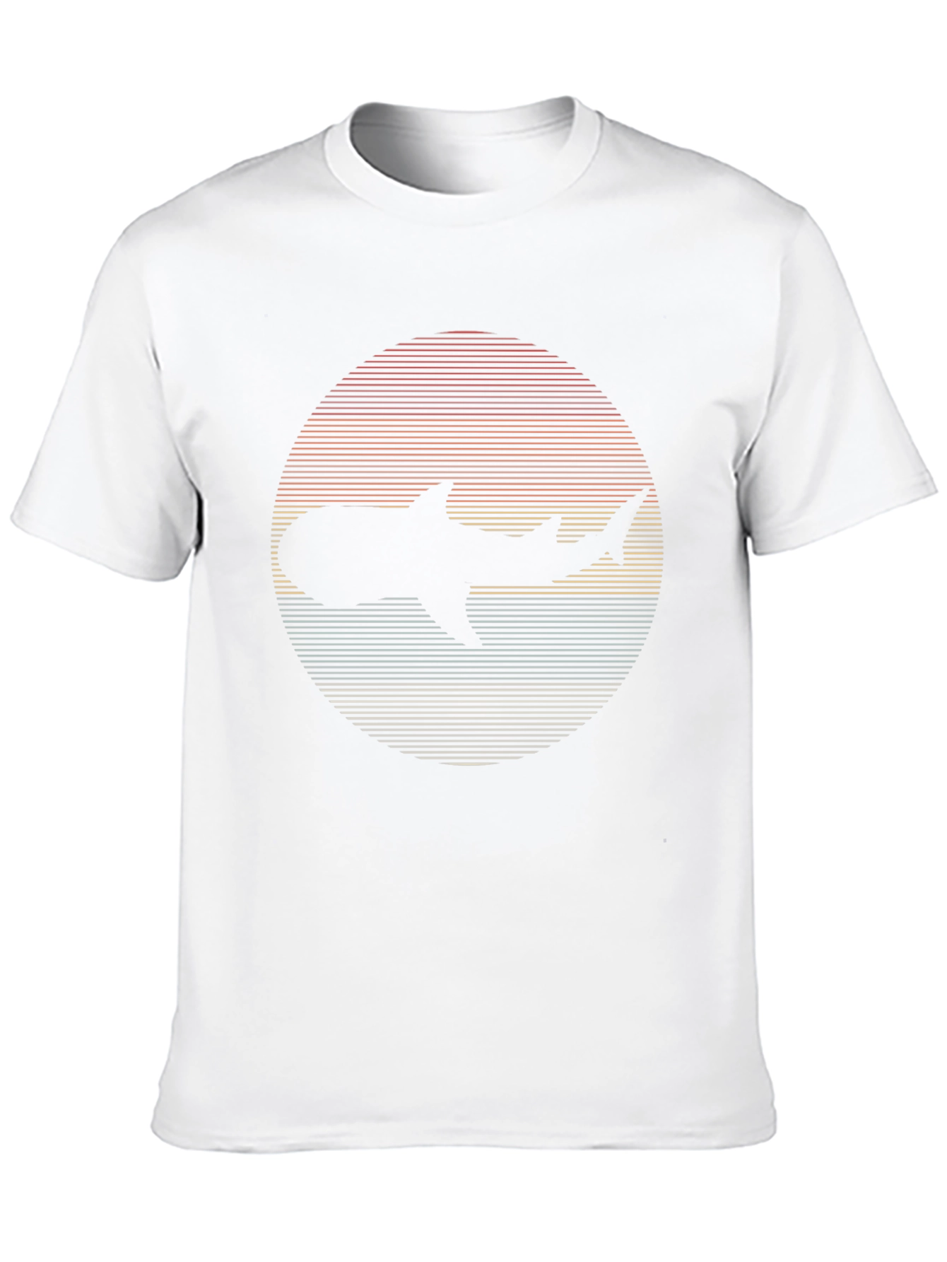 Retro Shark Graphic T-Shirt