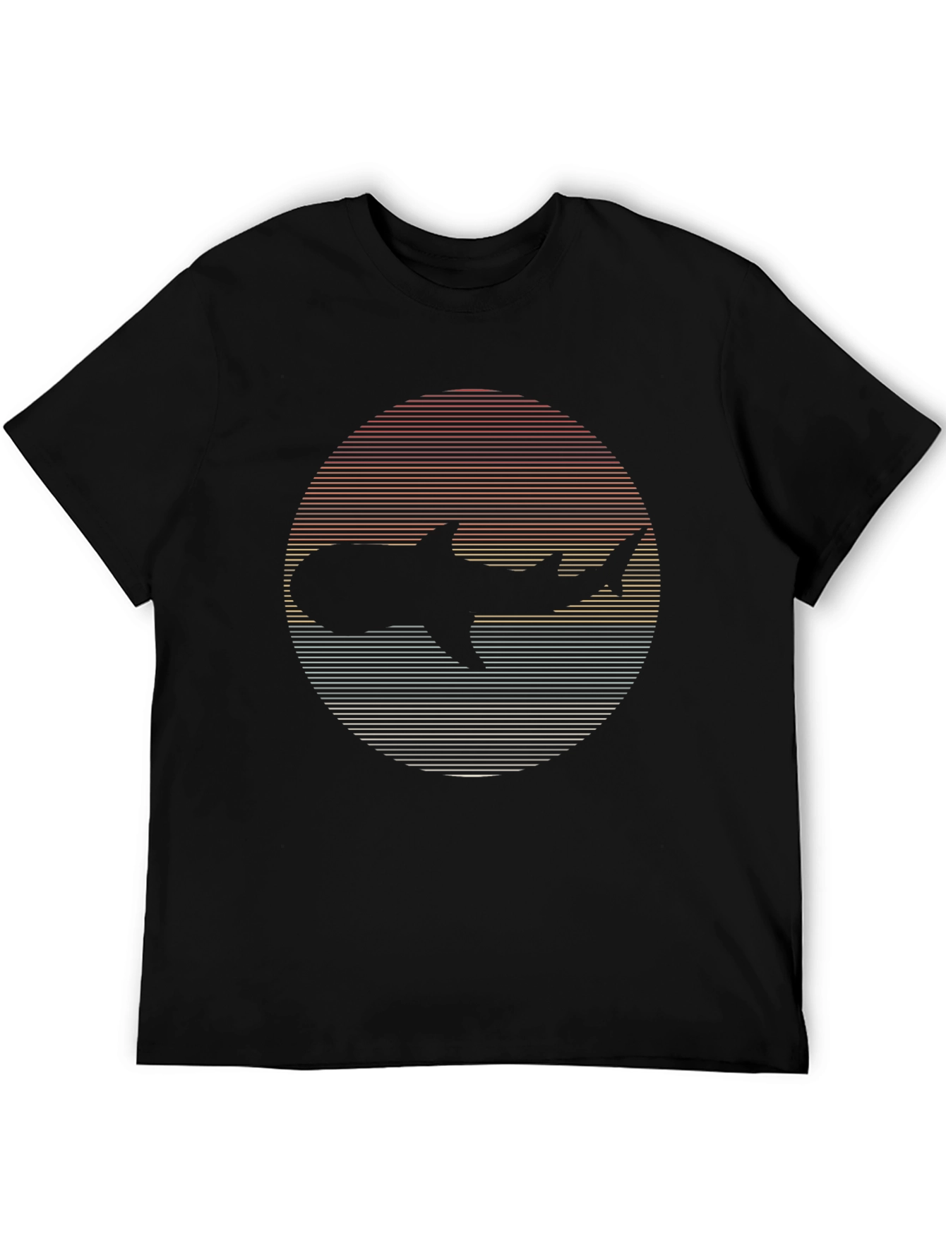 Retro Shark Graphic T-Shirt