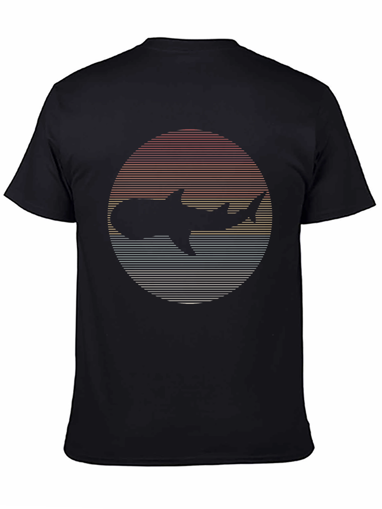 Retro Shark Graphic T-Shirt