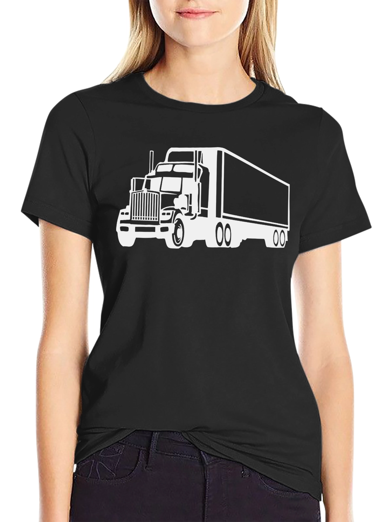 Truck Graphic T-Shirt - Classic Black Tee