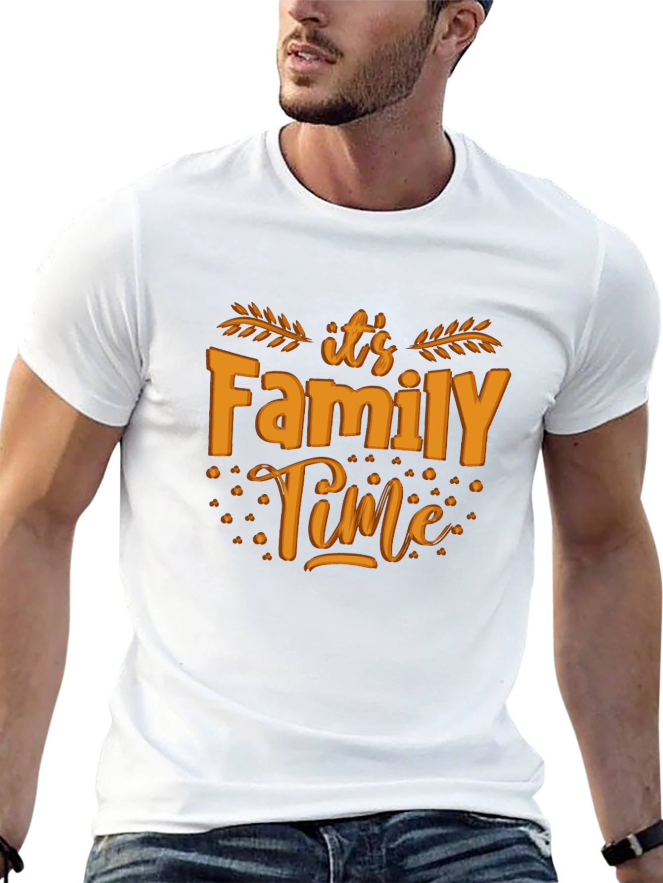 Family Time Graphic Tee - Black
